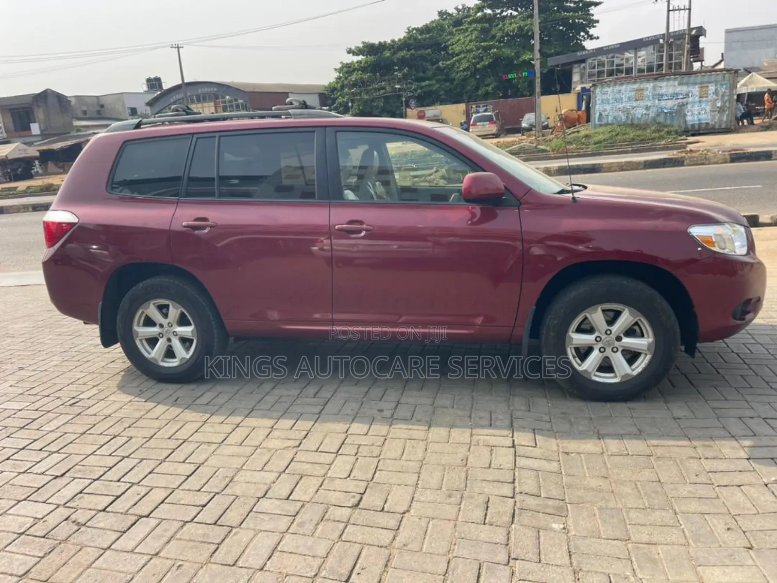 Toyota Highlander 4x4 2009 Red