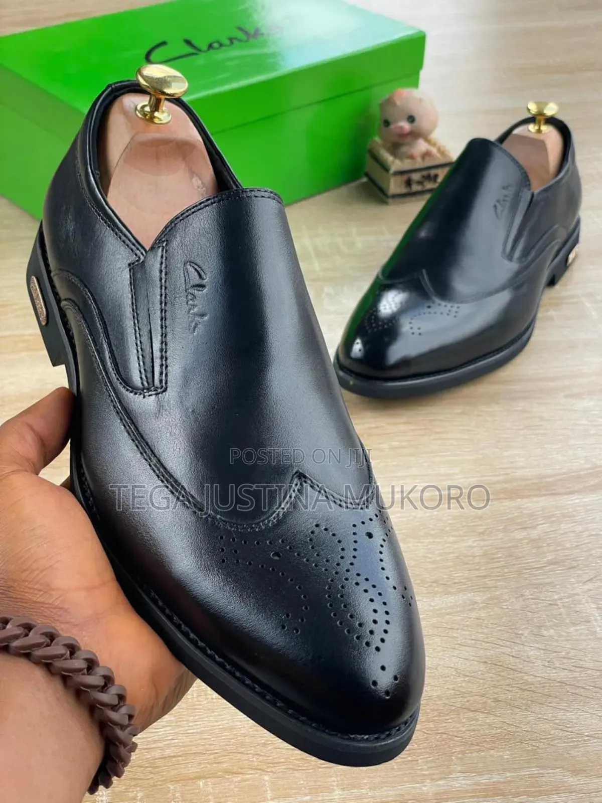 High Quality Pure Leather Men's Clarks Shoes