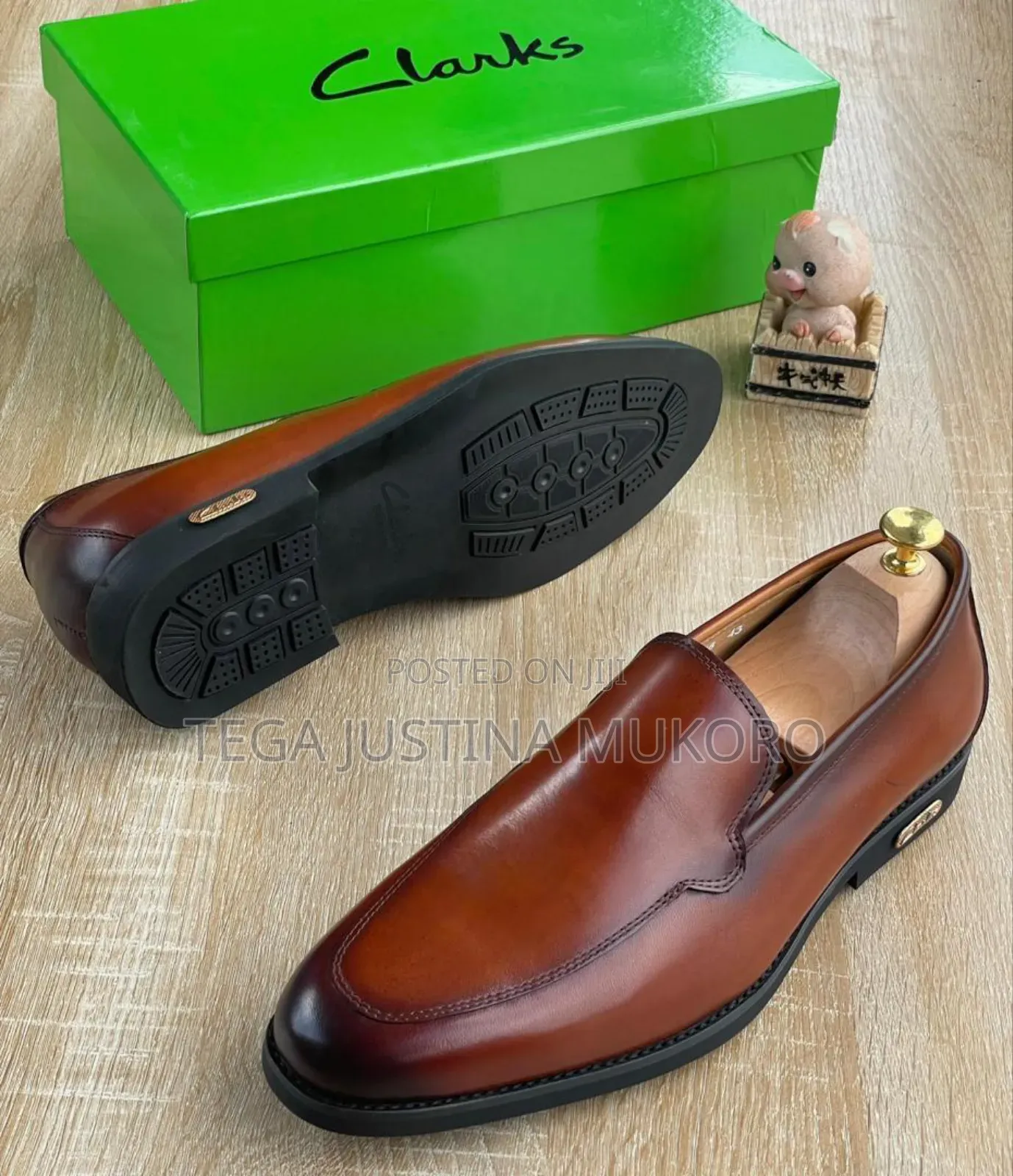 High Quality Pure Leather Men's Clarks Shoes
