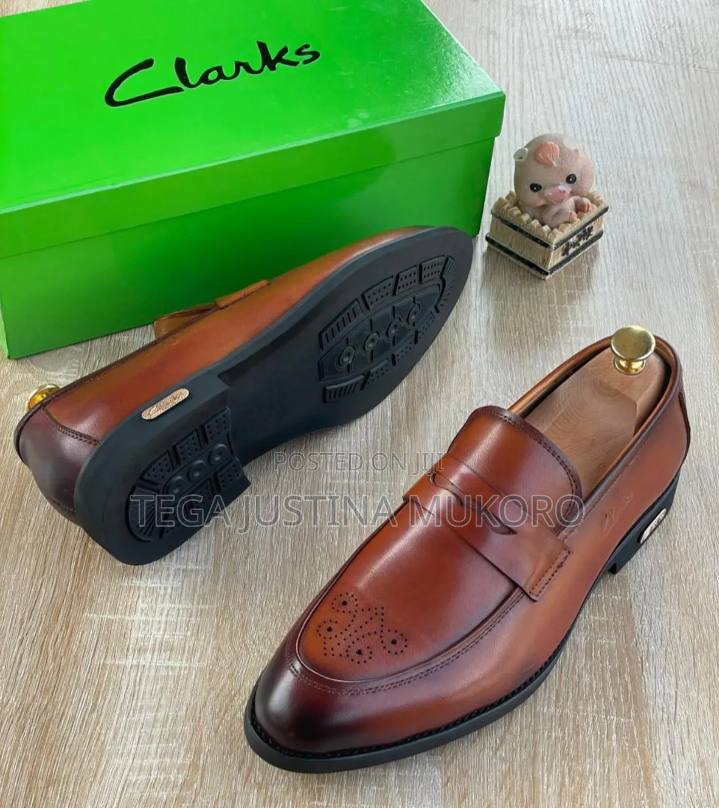 High Quality Pure Leather Men's Clarks Shoes
