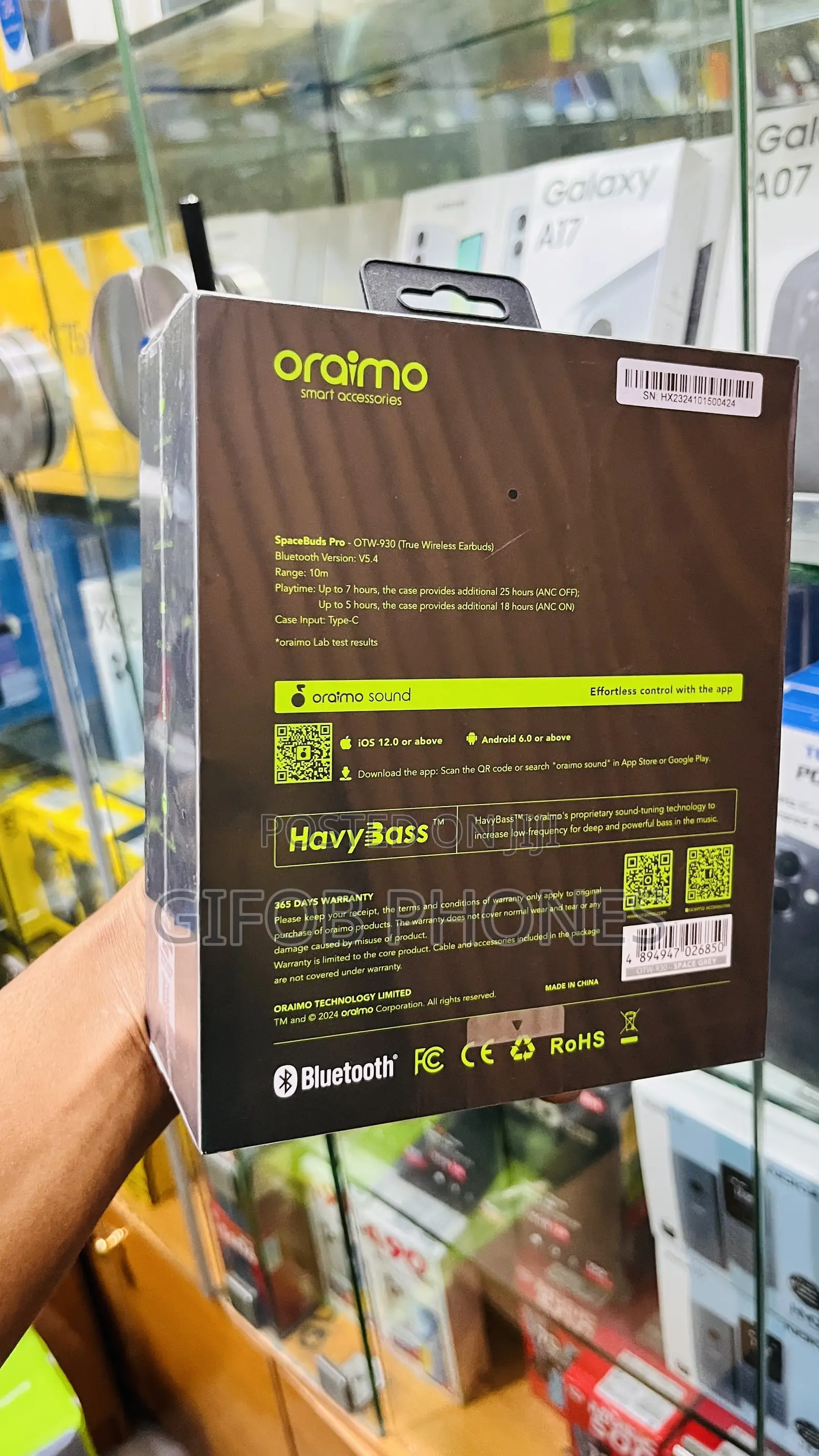 Oraimo Spacebuds Pro Earbuds