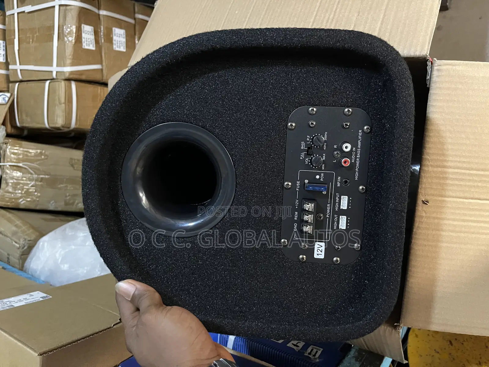 Booth Subwoofer 🔊 Universal For All Vehicles