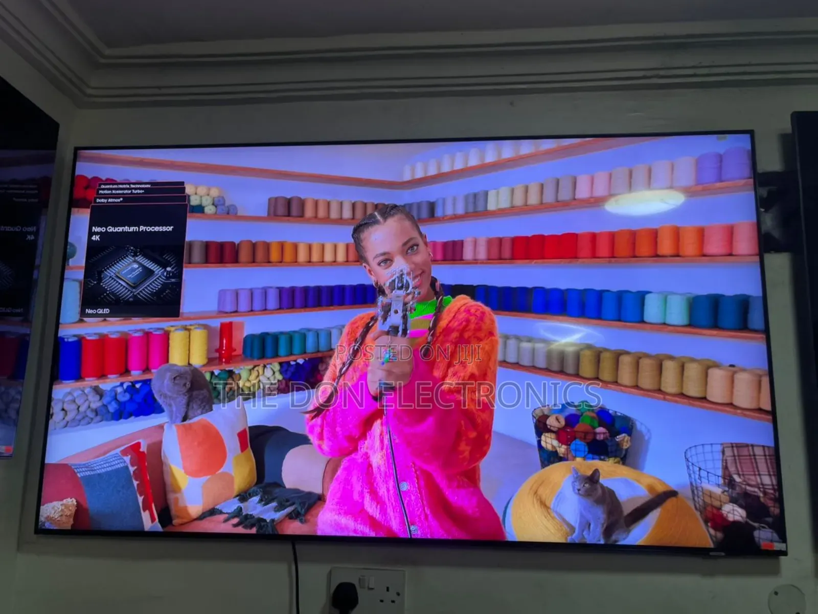 65 Inch Samsung Neo Qled 4k Tv With Free Netflix Subscription