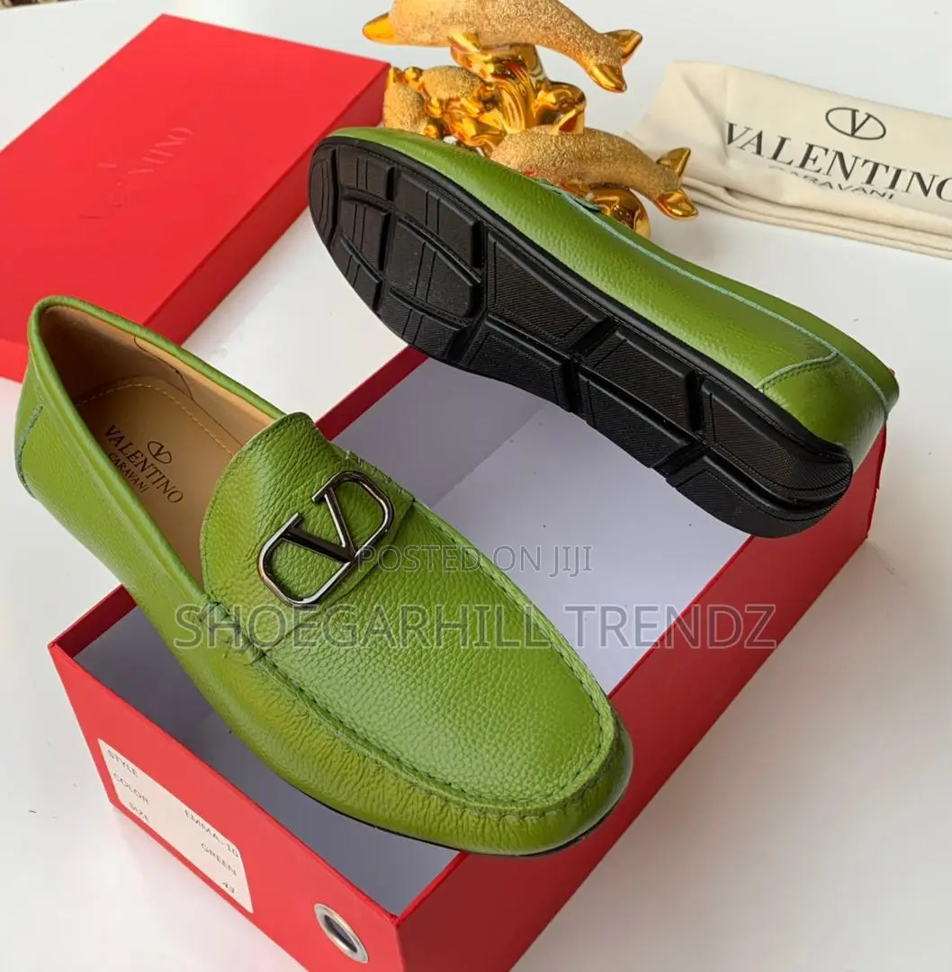 Mens Classy Valentino Leather Loafers