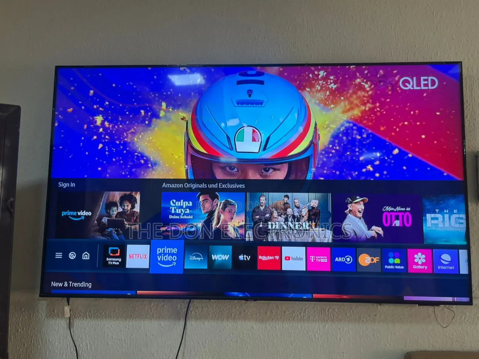 Samsung 75 Inches Q60t Qled Smart Tv