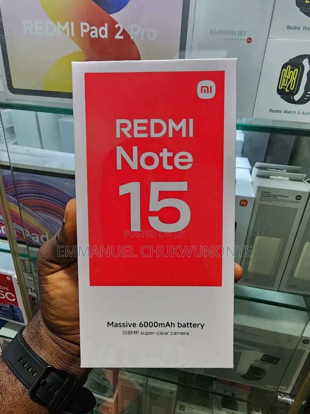 New Xiaomi Redmi Note 15 256 GB Black