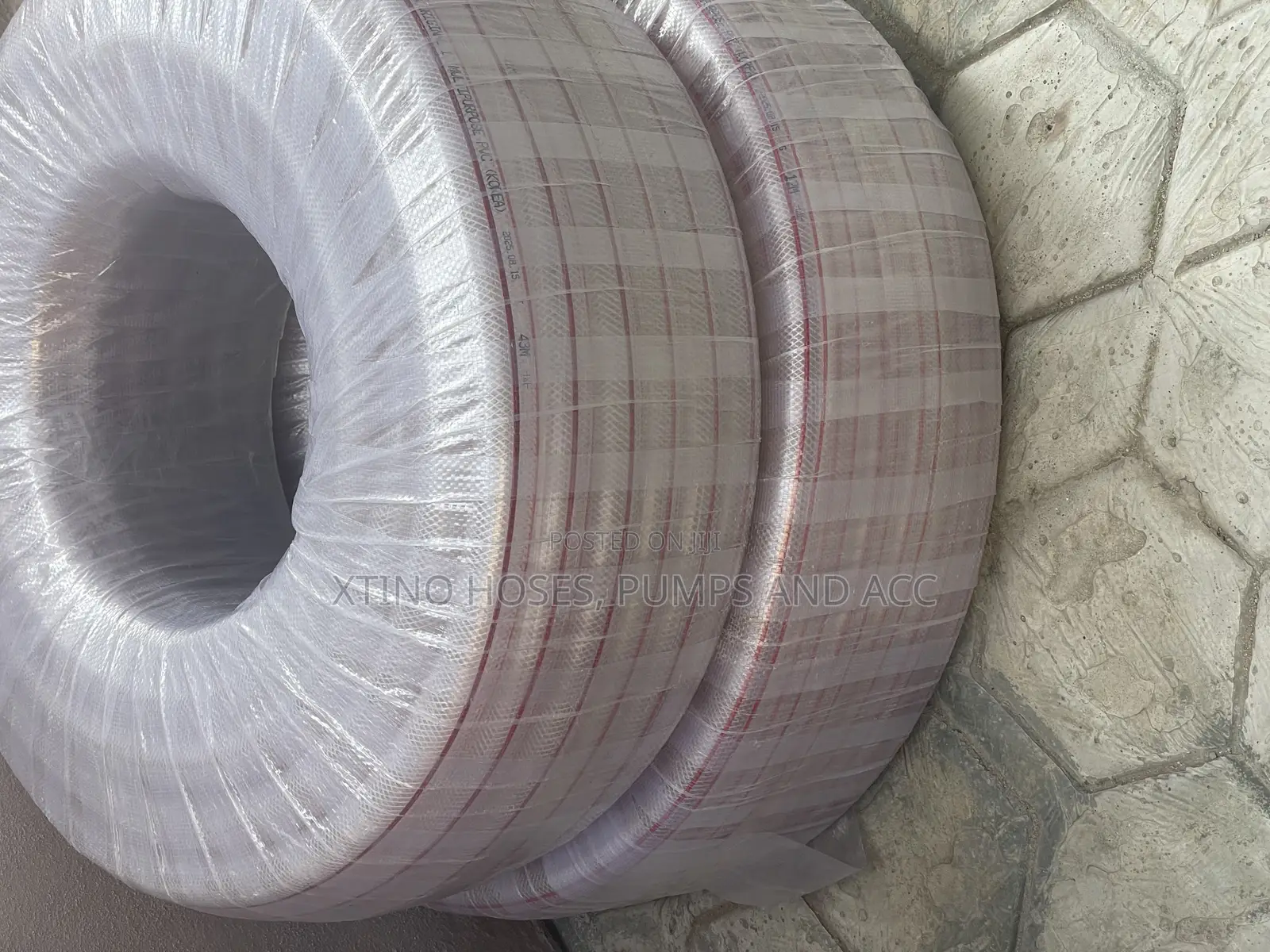 Original 3/4” Transparent PVC Braided Hose