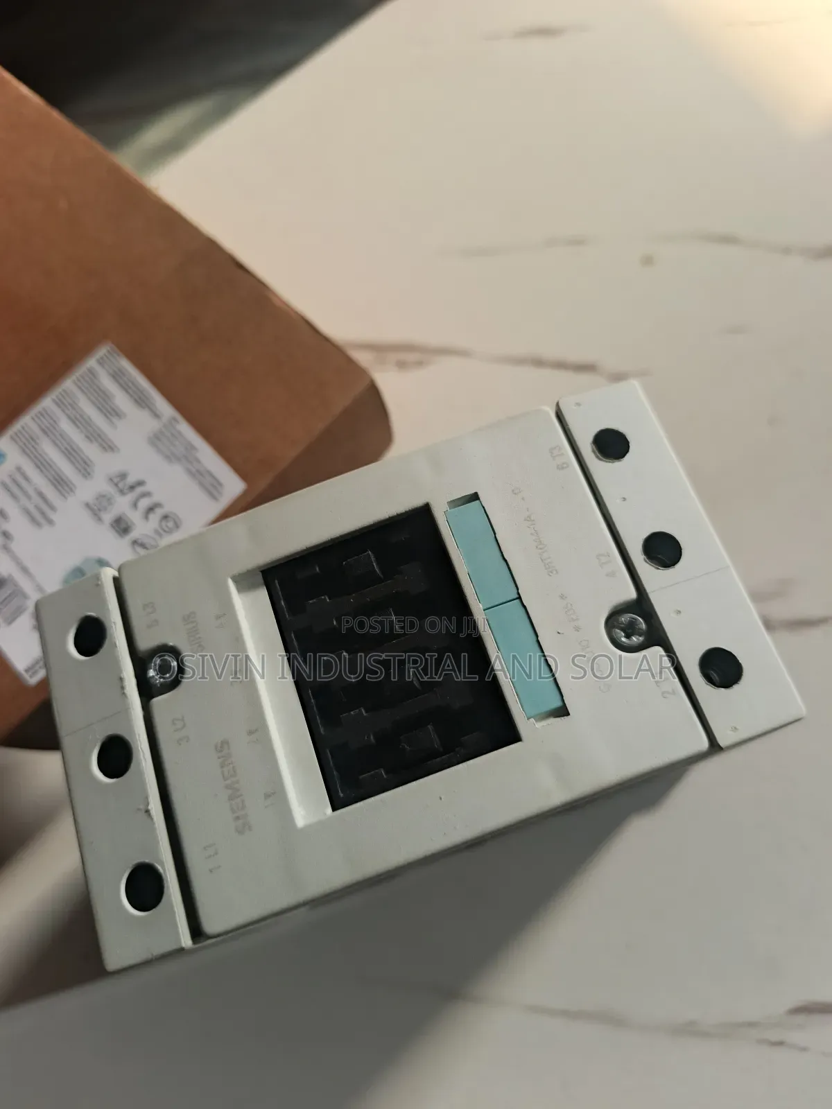Siemens 3rt 1044 -1poo 3pole 30kw Contactor 220v