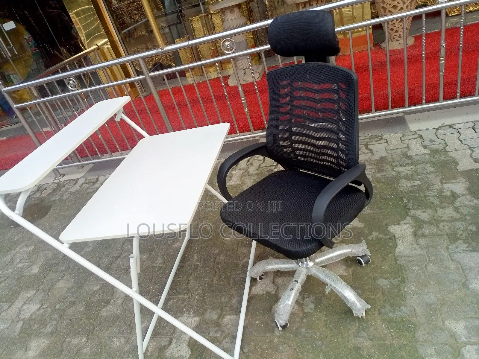 Quality Office Foldable Table With Office Chair