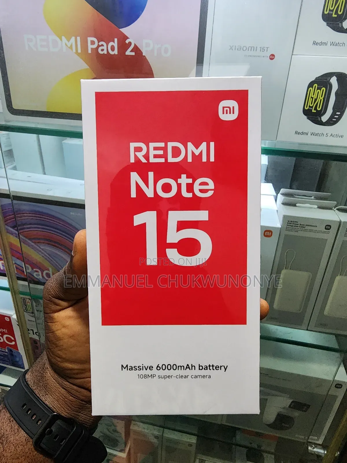 New Xiaomi Redmi Note 15 128 GB Black