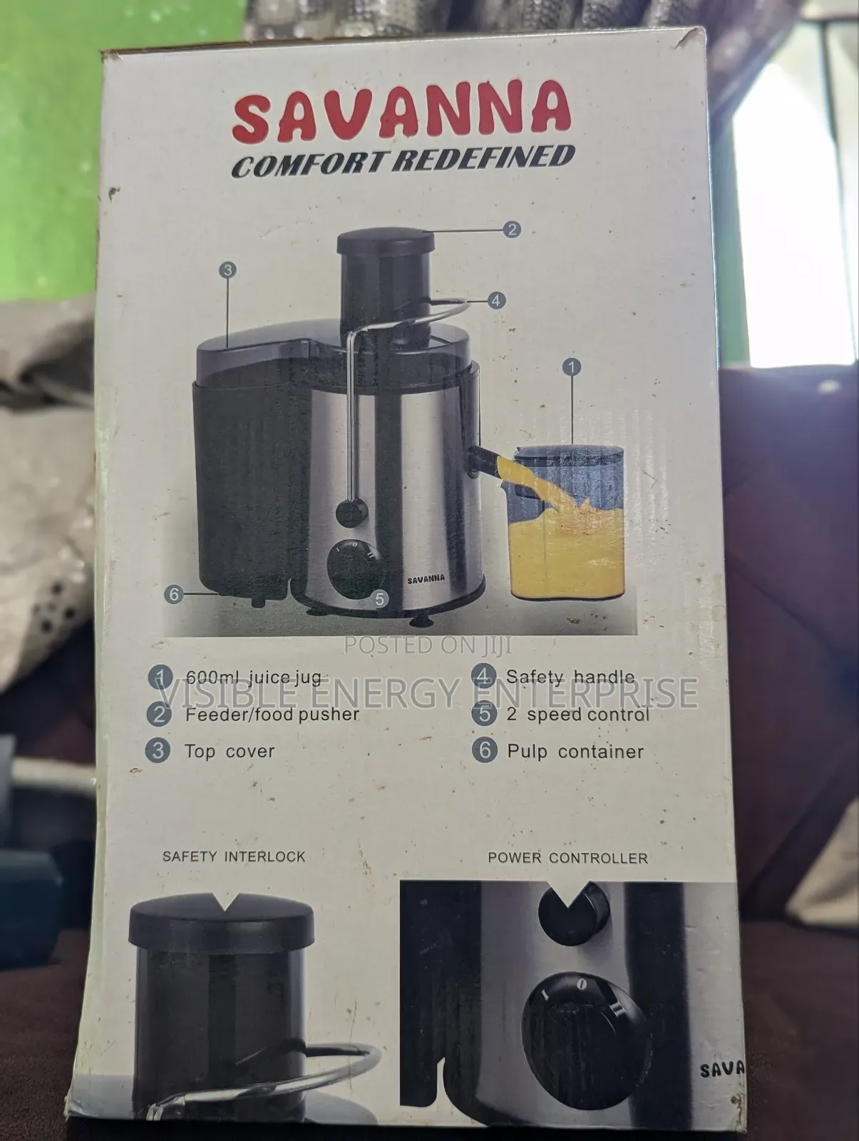 Savanna Sje-022 Juice Extractor
(Comfort Redefined)