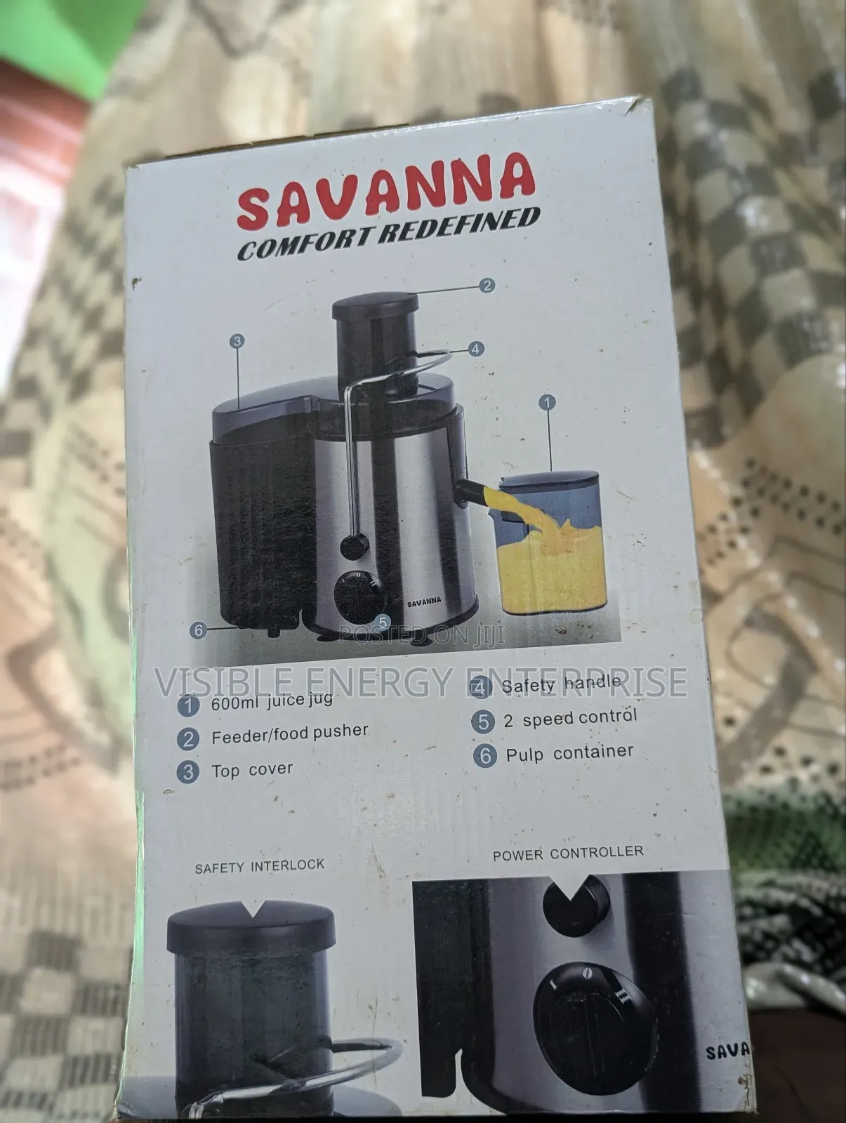 Savanna Sje-022 Juice Extractor
(Comfort Redefined)