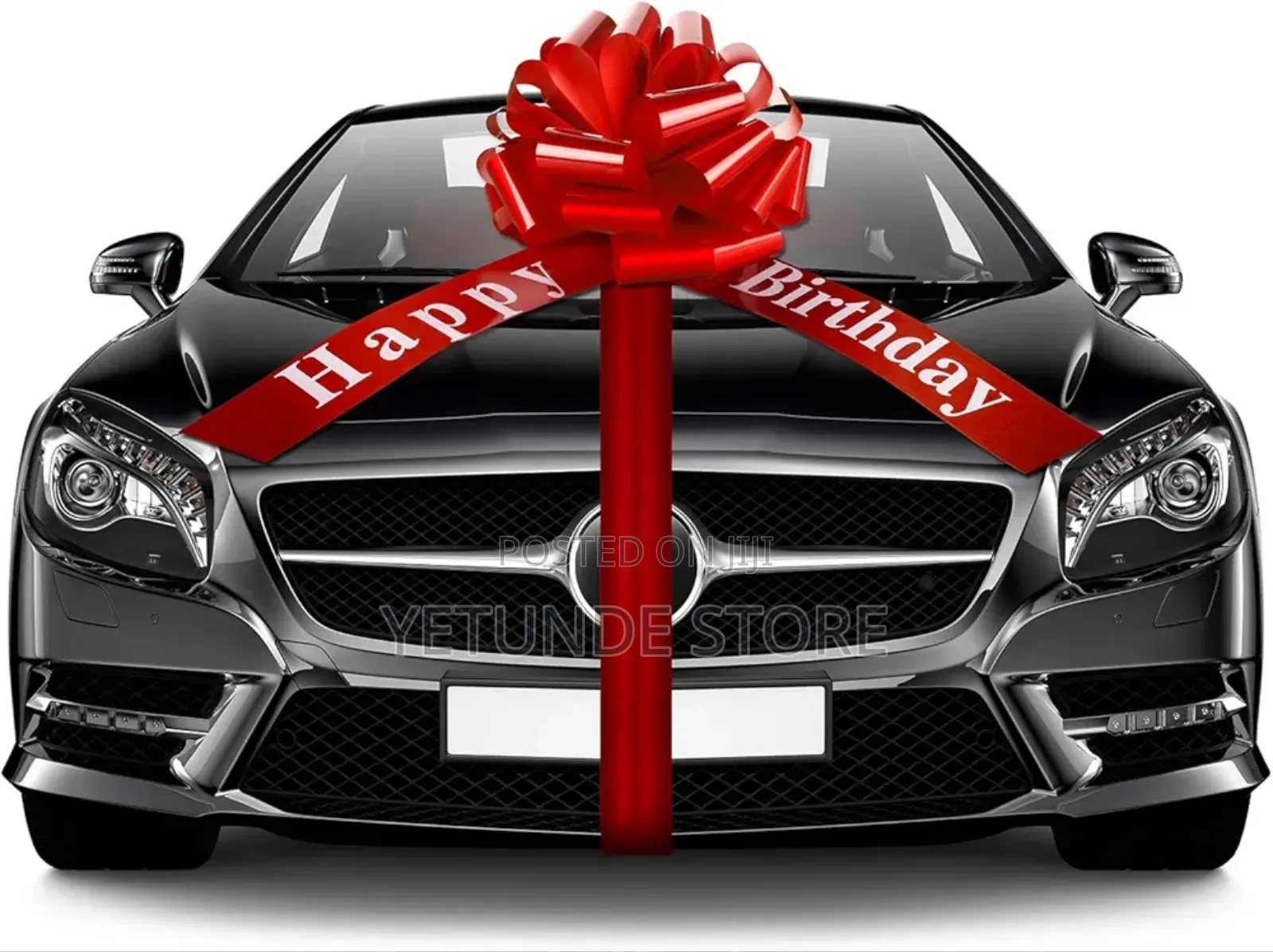 Big Happy Birthday Car Bow Large Decorative Gift Wrapping Giant Ribbon