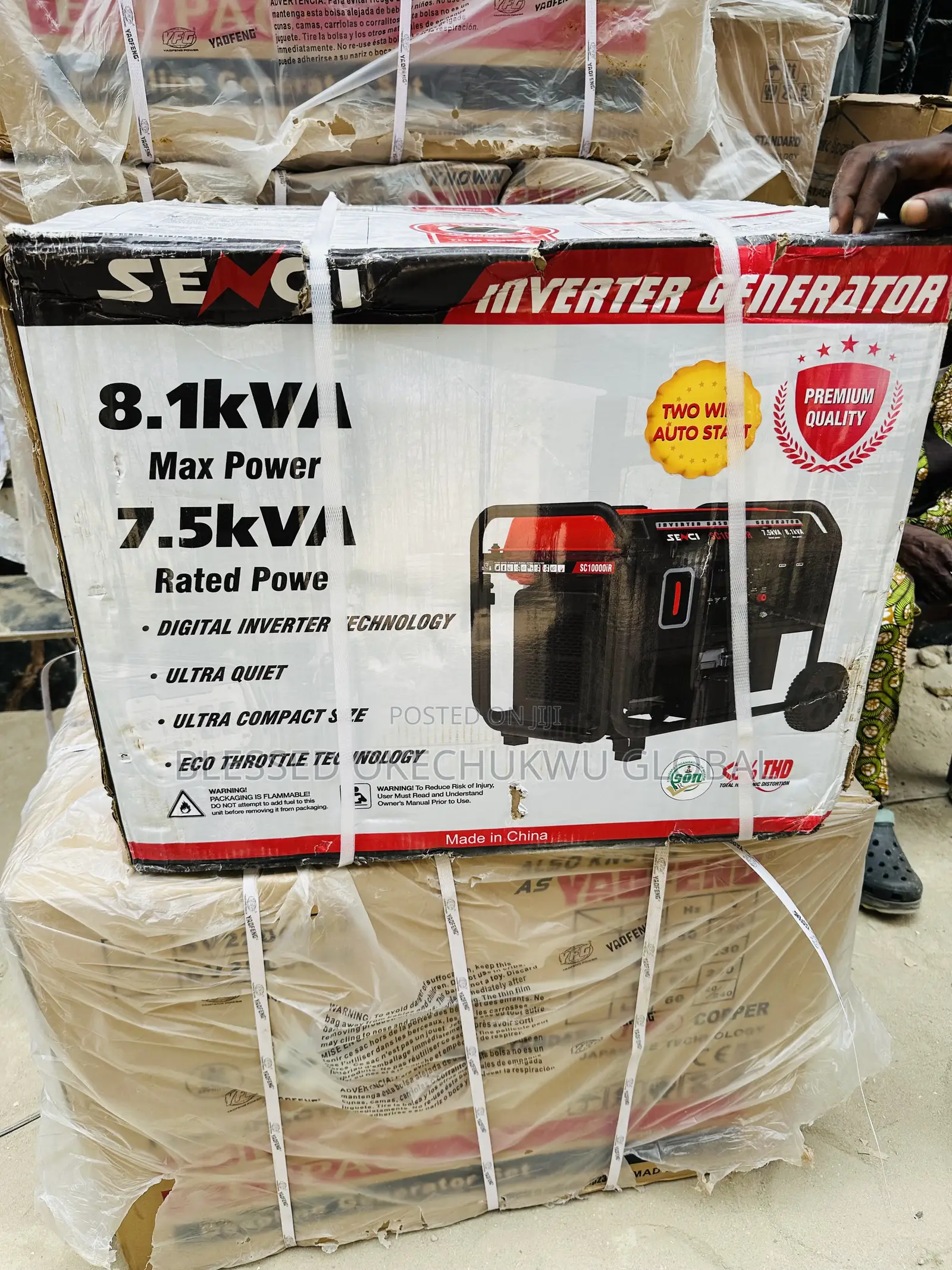 8.1kva Senci Inverter Generator With Warranty