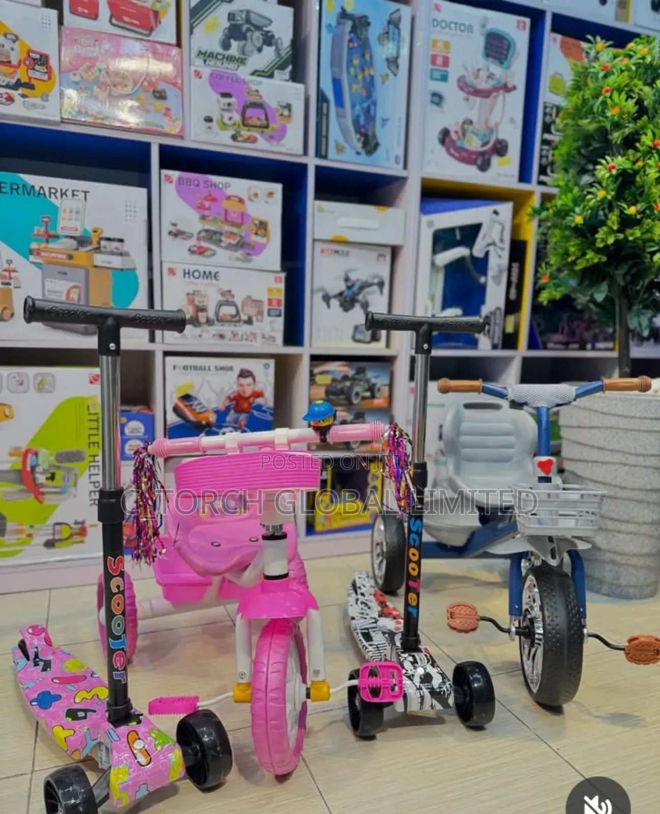 Scooter and Tricycles