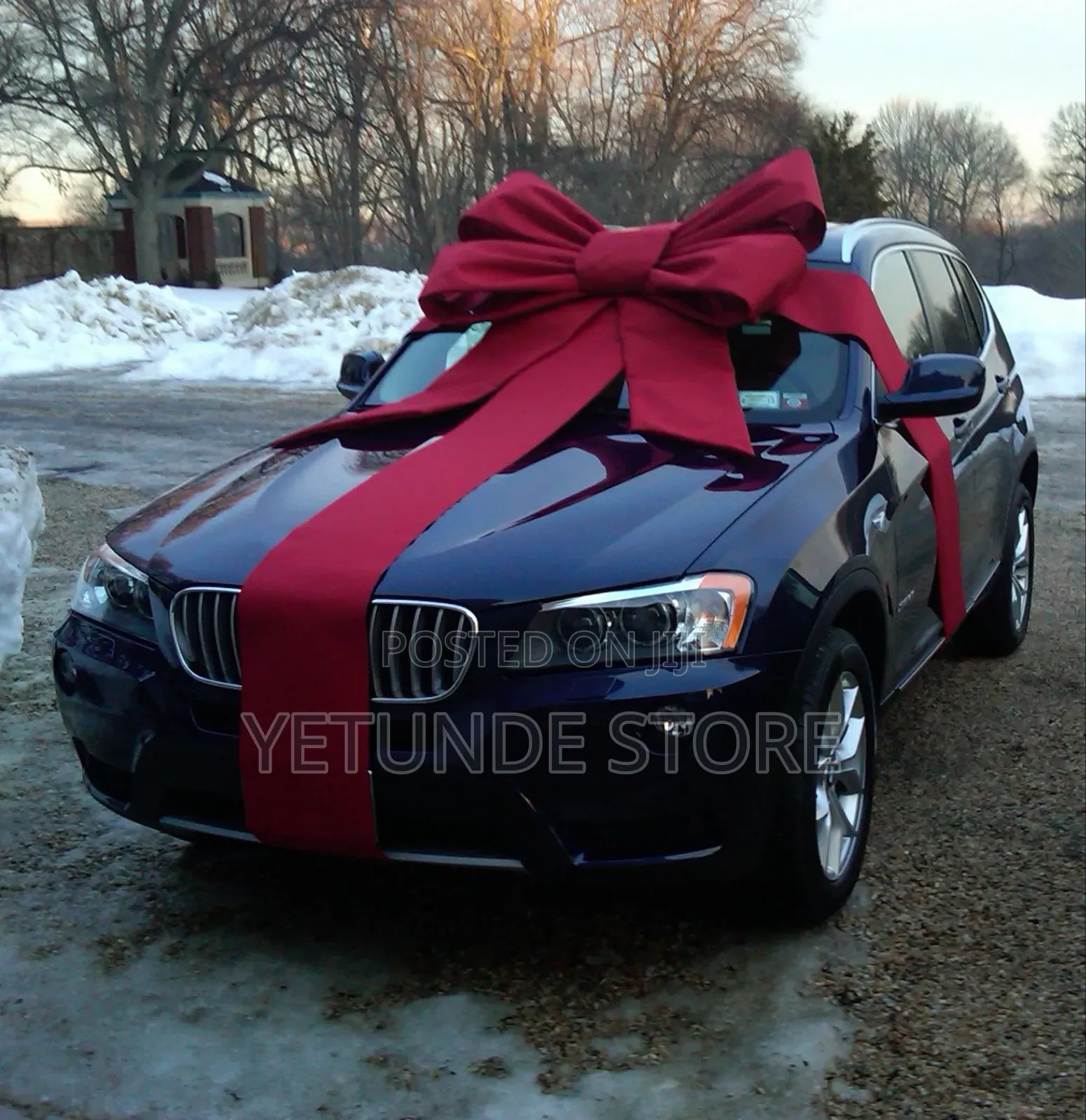 30 Inch Big Car Bow for Birthday Giant Gift Wrapping Bow