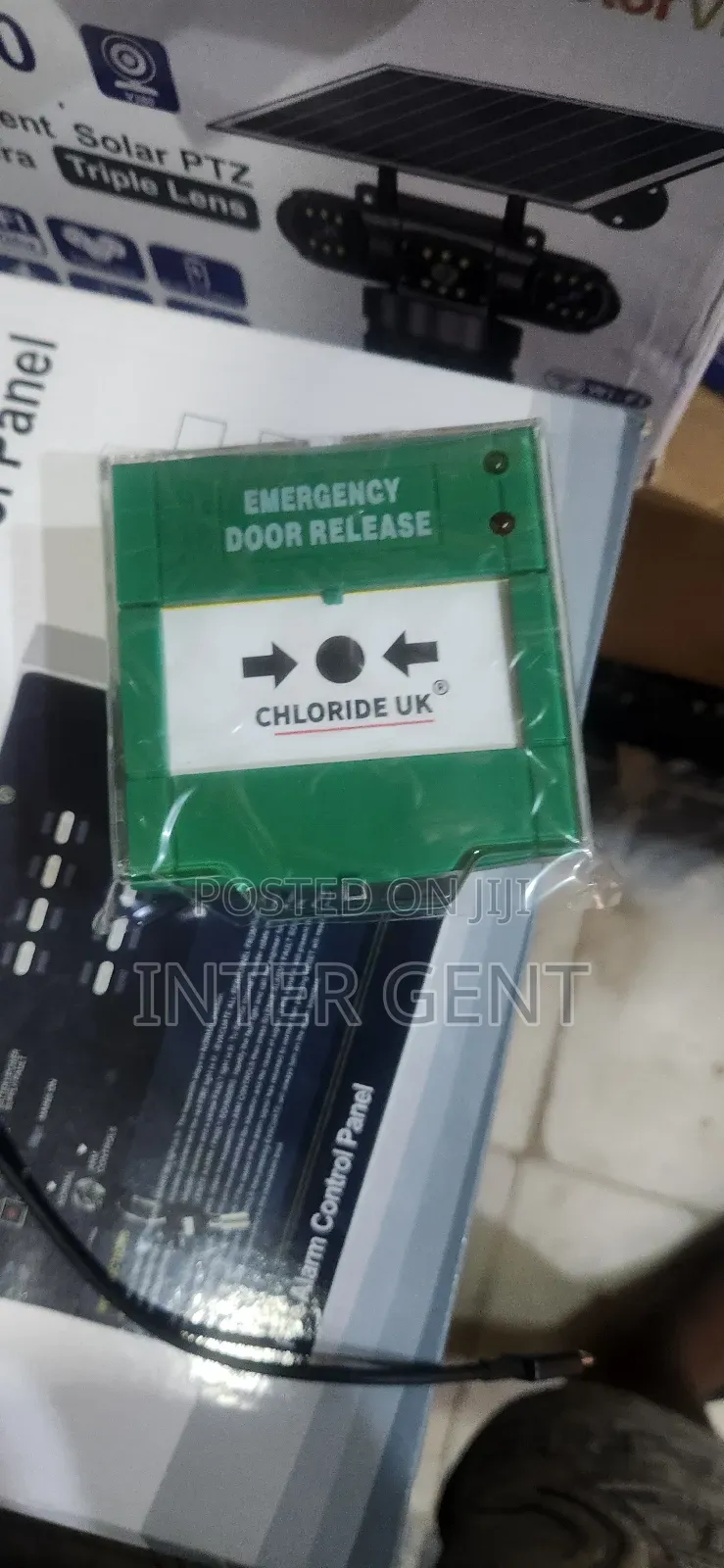 Emergency Break Glass Door Release