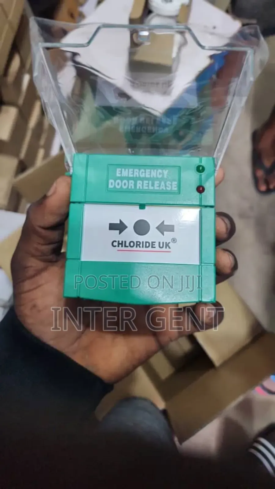 Emergency Break Glass Door Release