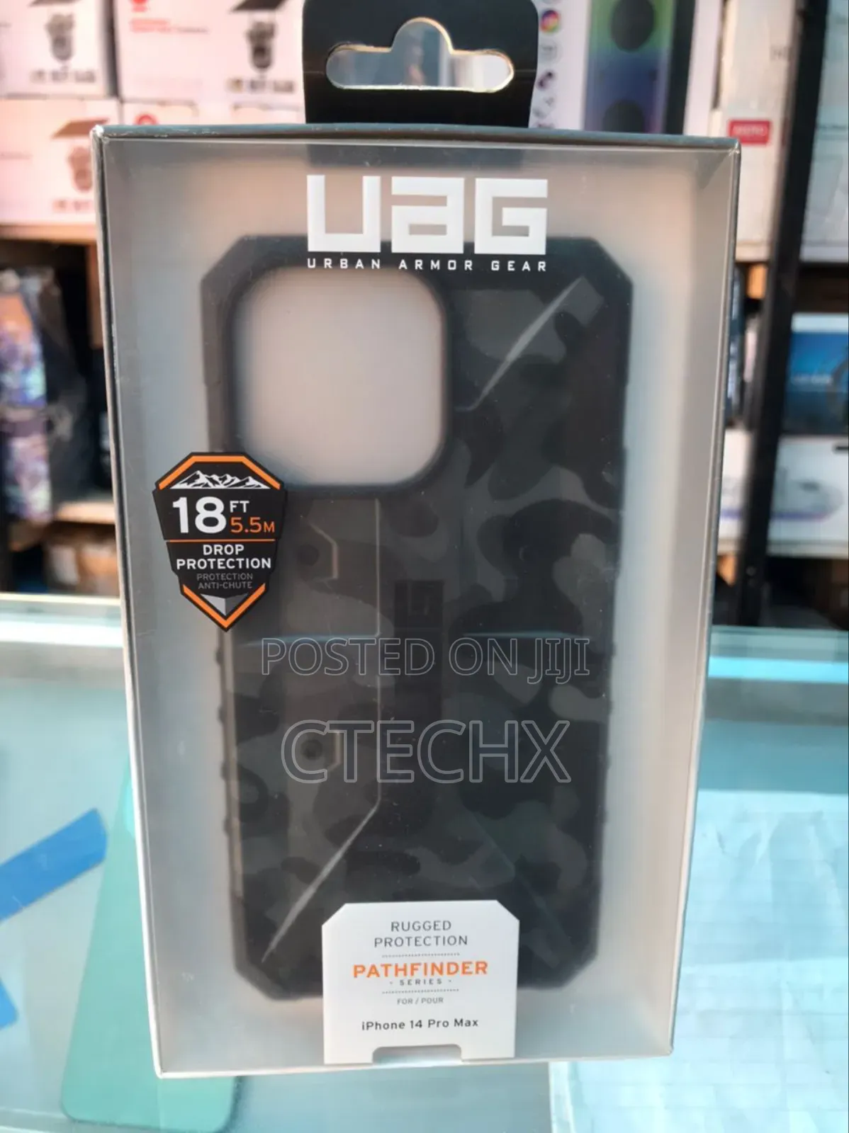 Urban Armor Gear Uag for iPhone 14 Pro Max Case Midnight Camo 6.7"