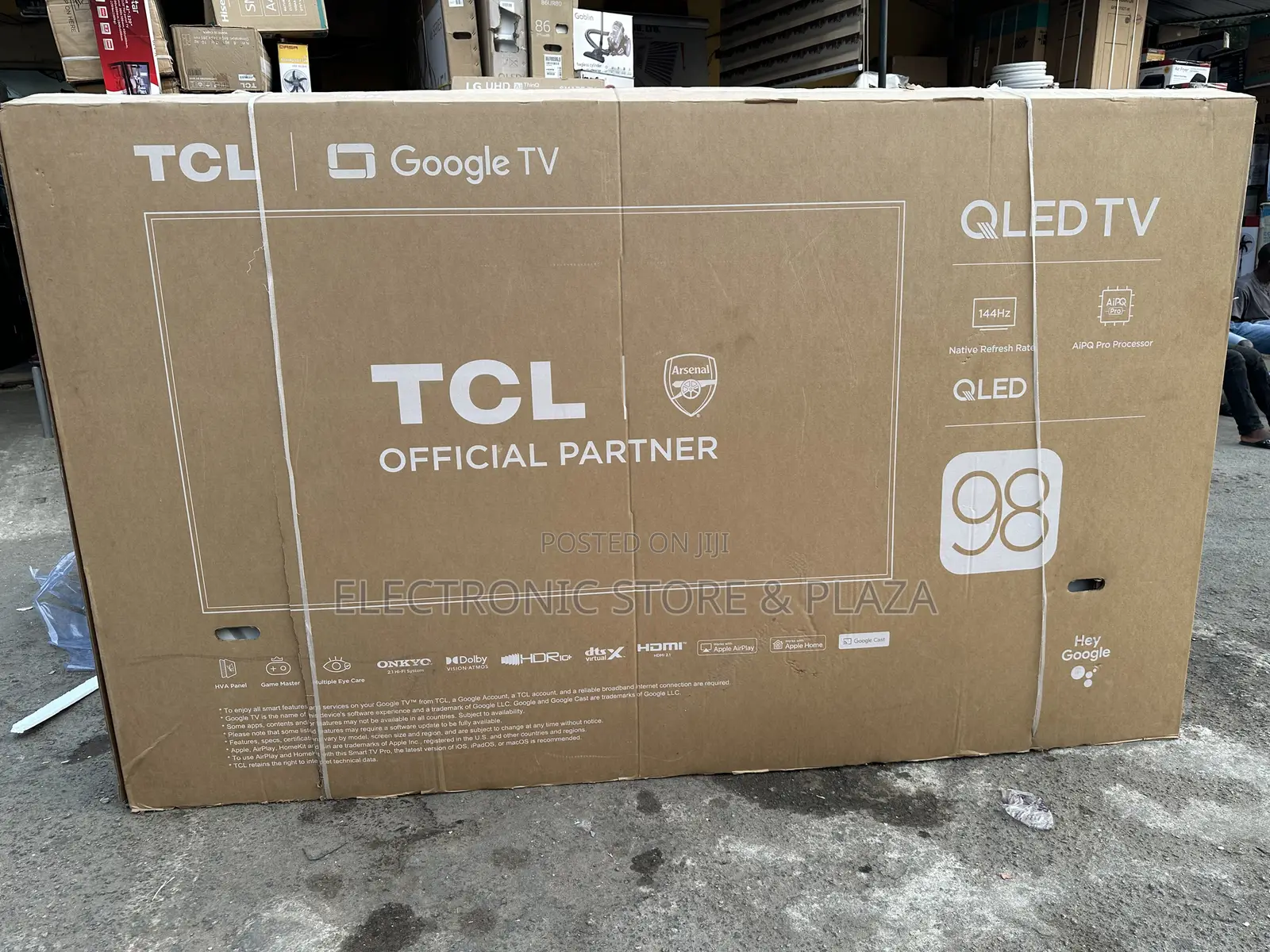 TCL 98" Qled Google Tv - The Ultimate Home Cinema