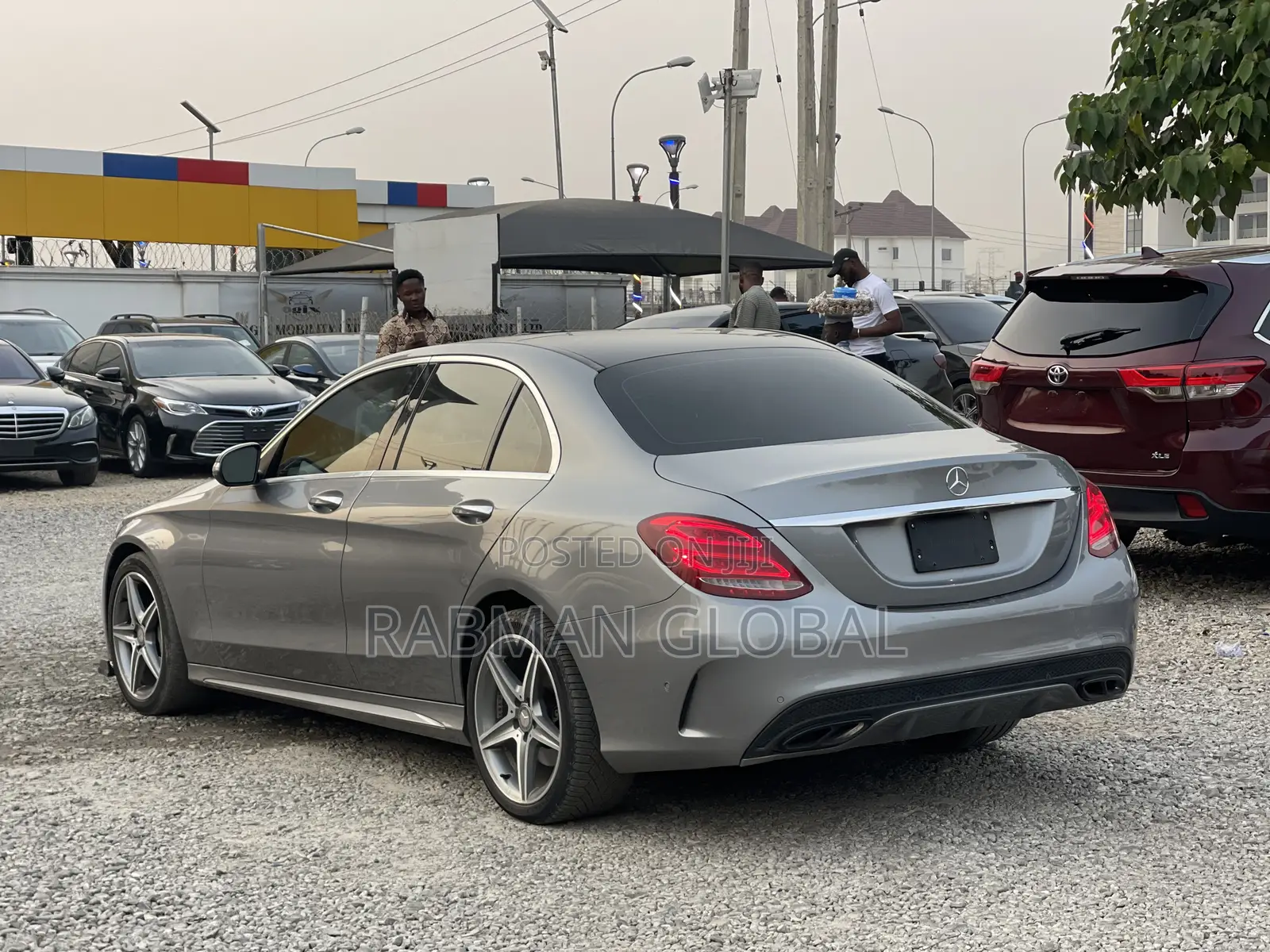 Mercedes-Benz C400 2016 Gray