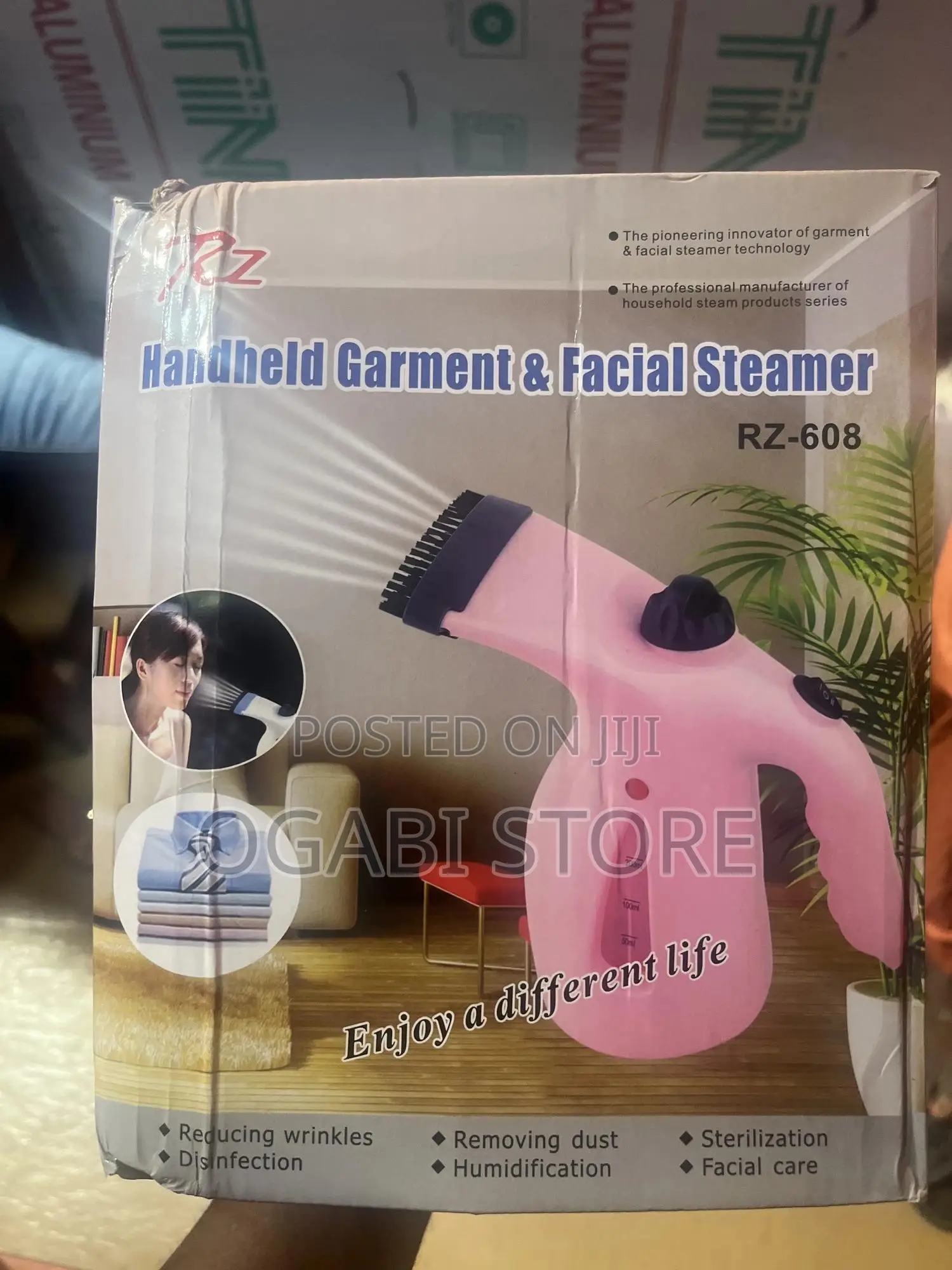 Garment Facial Steamer (2-in-1)