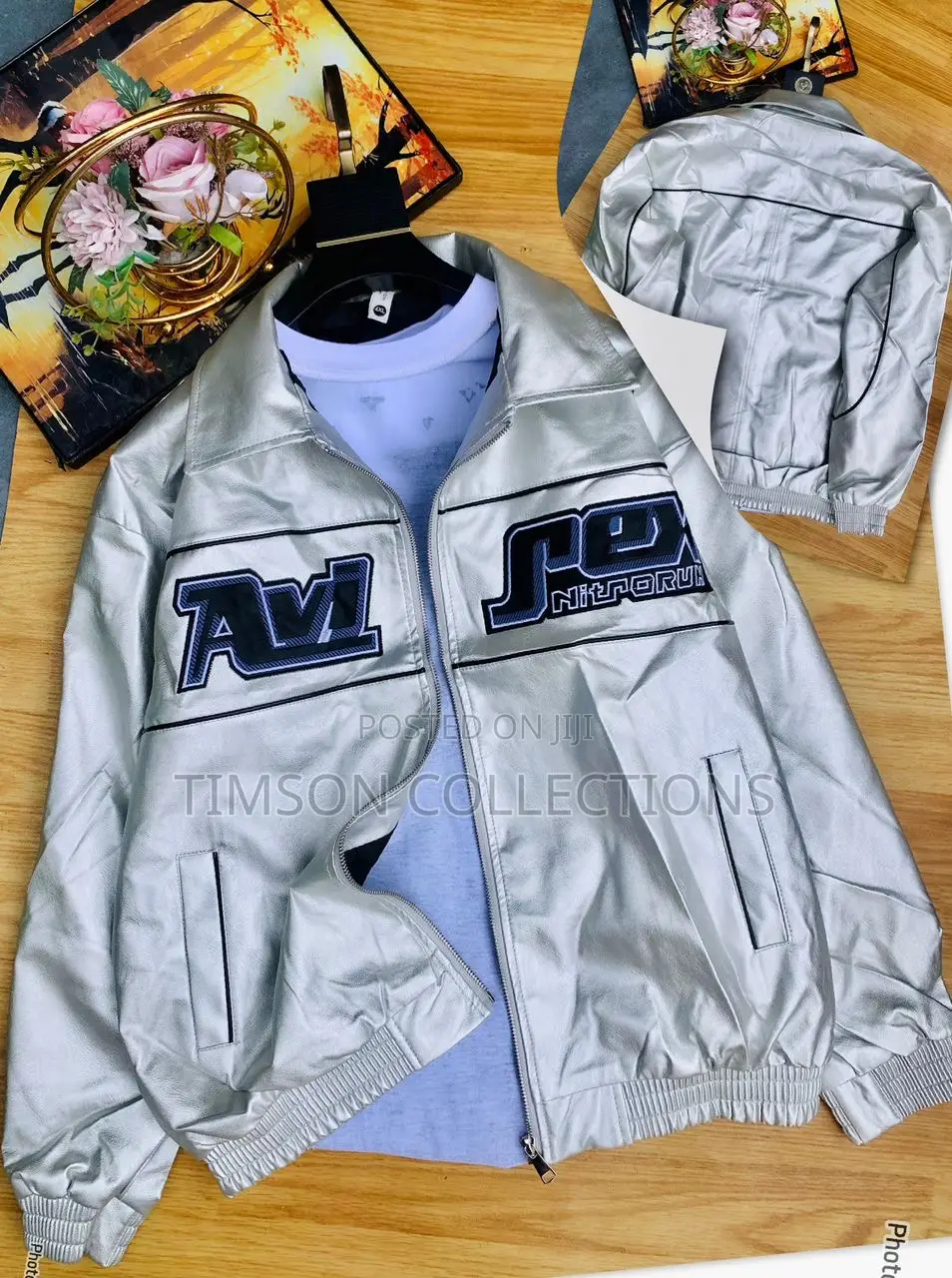 Leather Long Sleeve Jacket Available