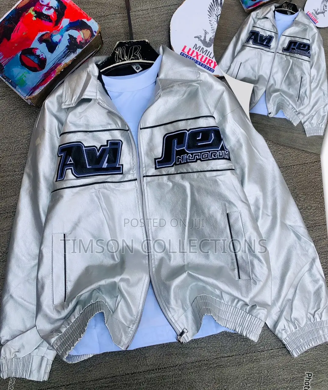 Leather Long Sleeve Jacket Available