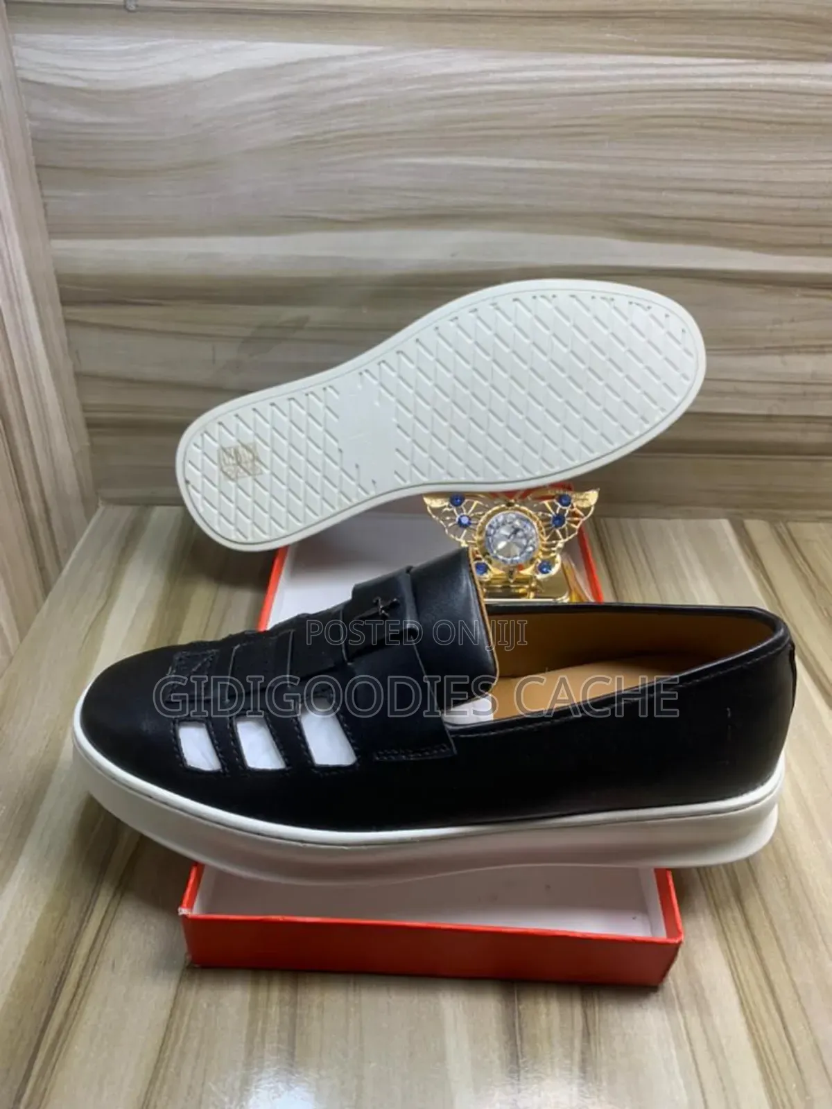 Branded Flat Sandal Shoes in Blue/Black/Brown Size 40-45