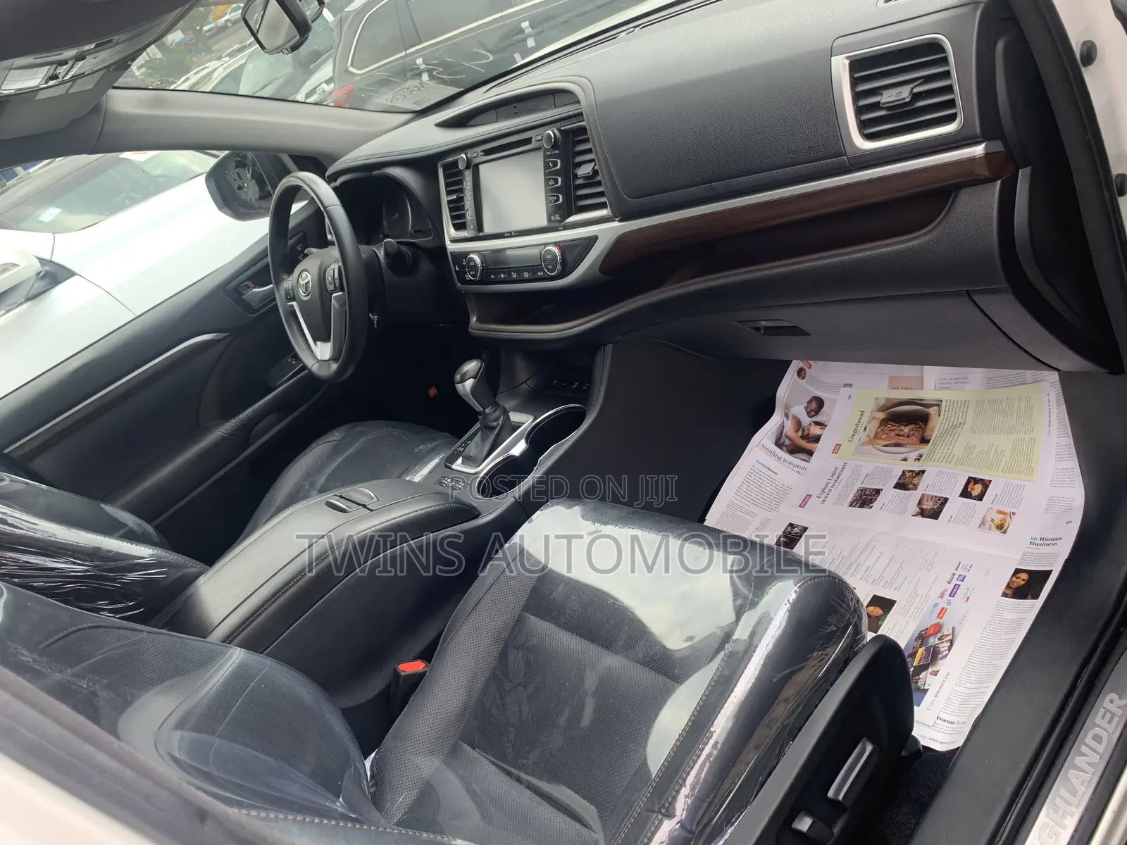 Toyota Highlander Limited 4x4 V6 (3.5L 6cyl 8A) 2017 White