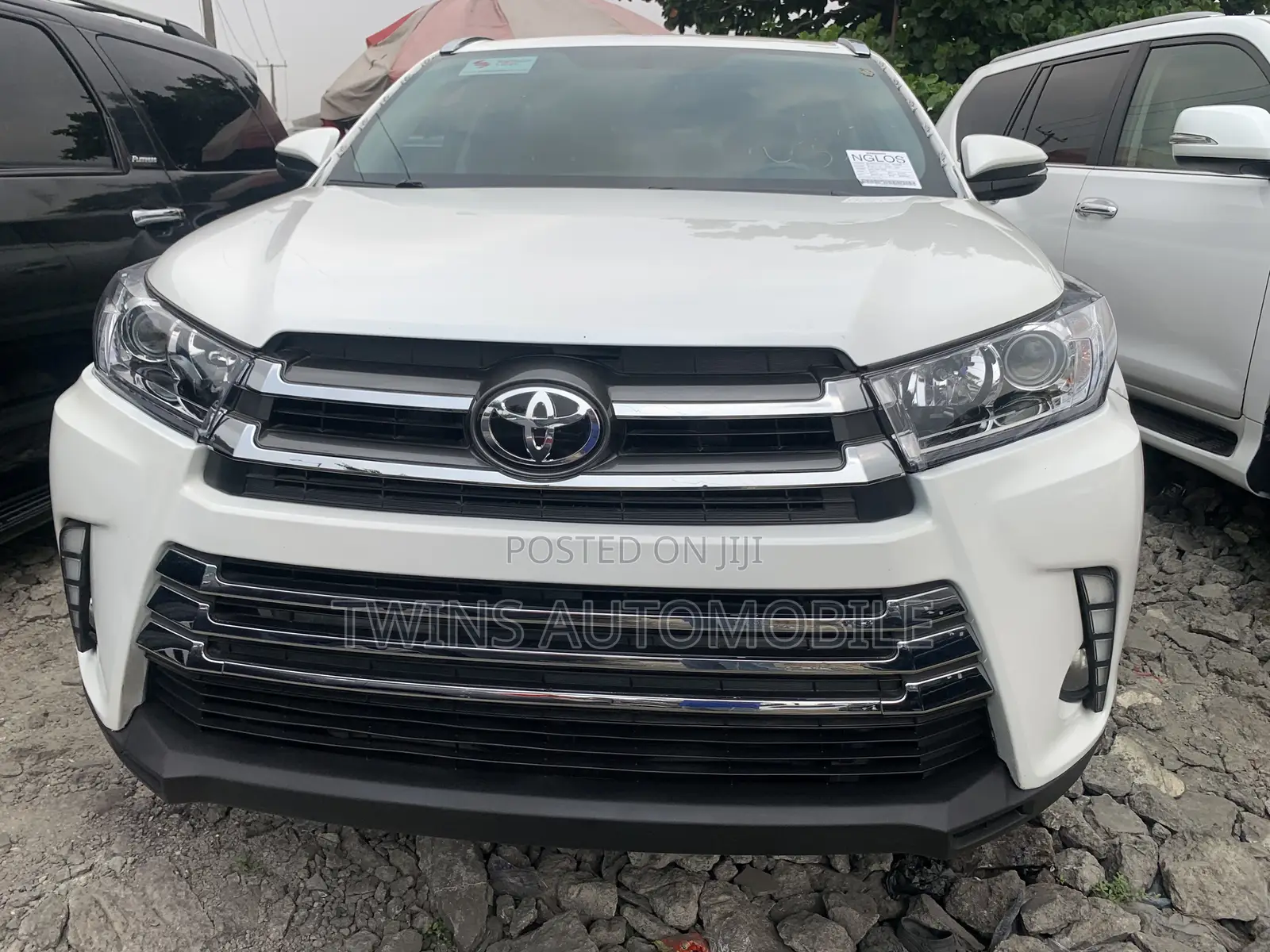 Toyota Highlander Limited 4x4 V6 (3.5L 6cyl 8A) 2017 White
