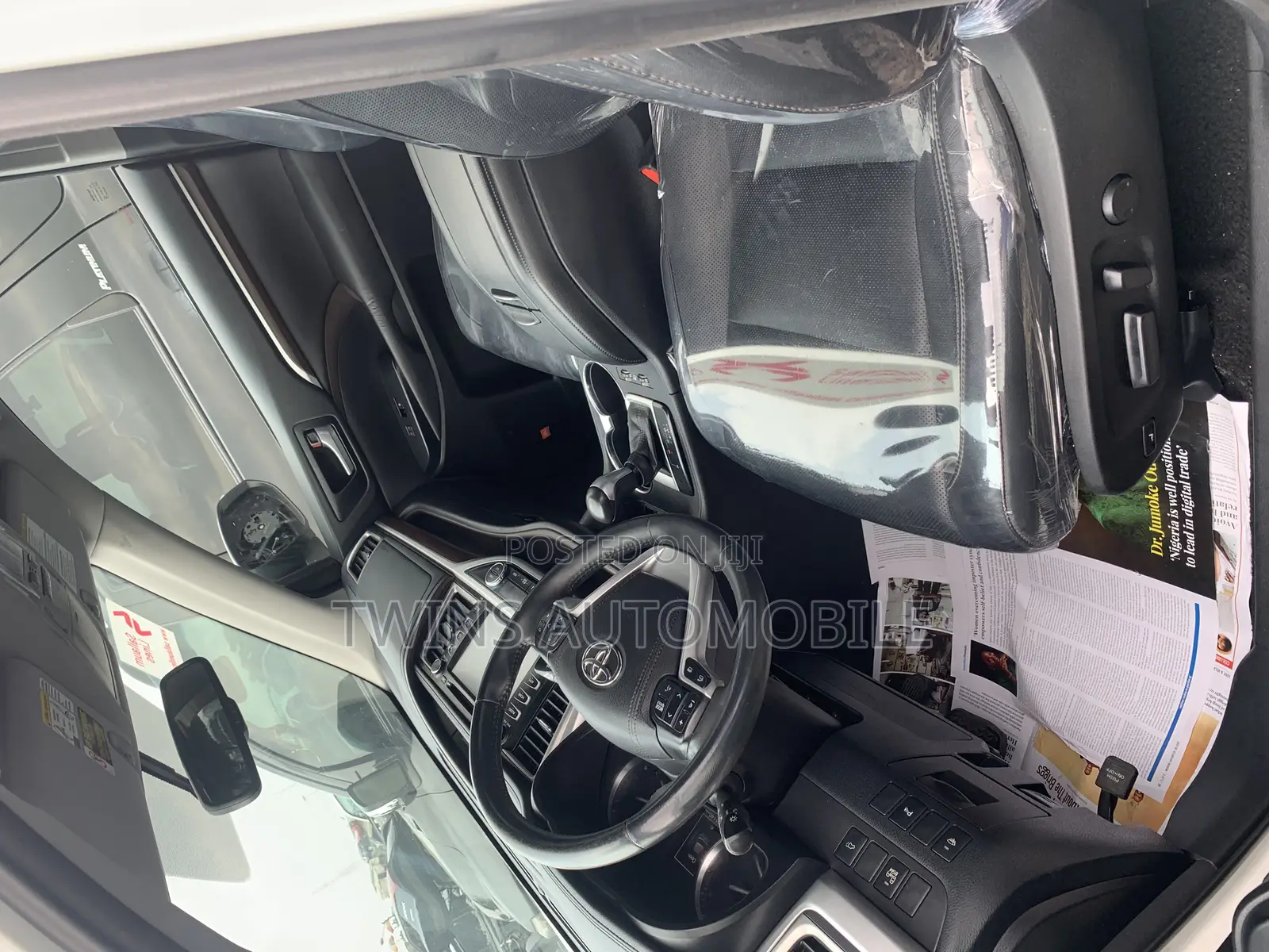 Toyota Highlander Limited 4x4 V6 (3.5L 6cyl 8A) 2017 White