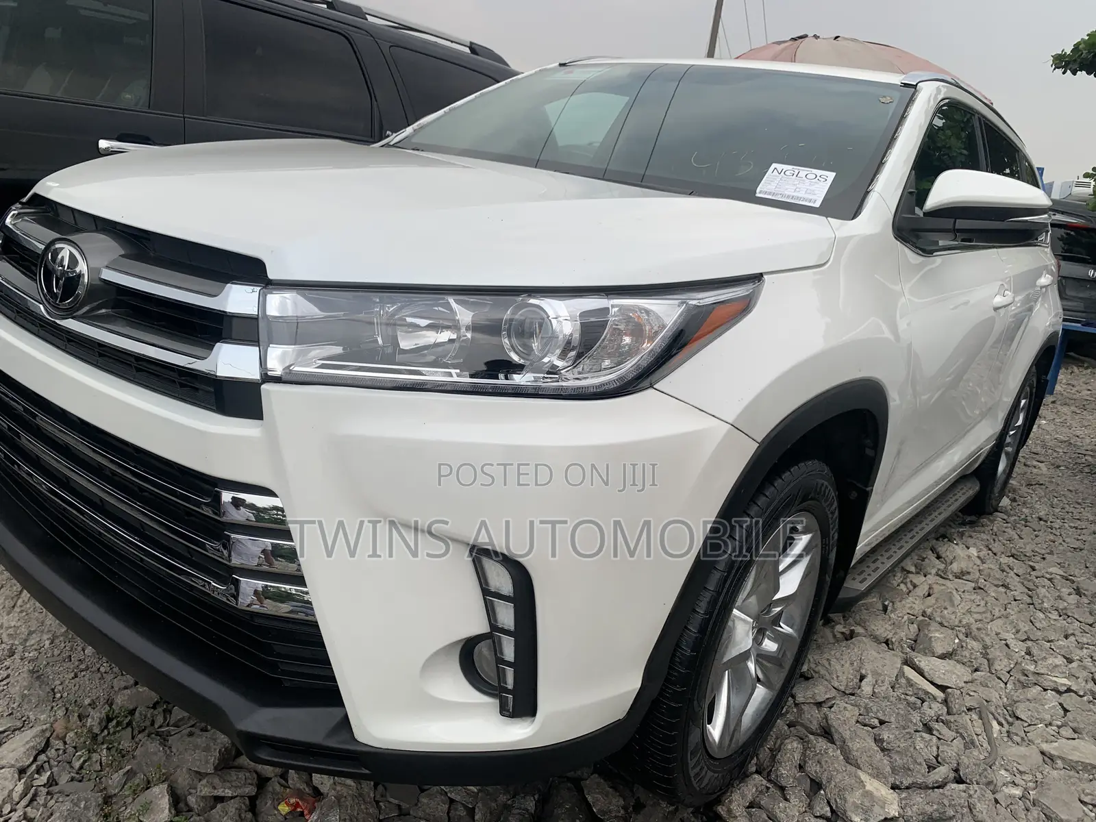 Toyota Highlander Limited 4x4 V6 (3.5L 6cyl 8A) 2017 White