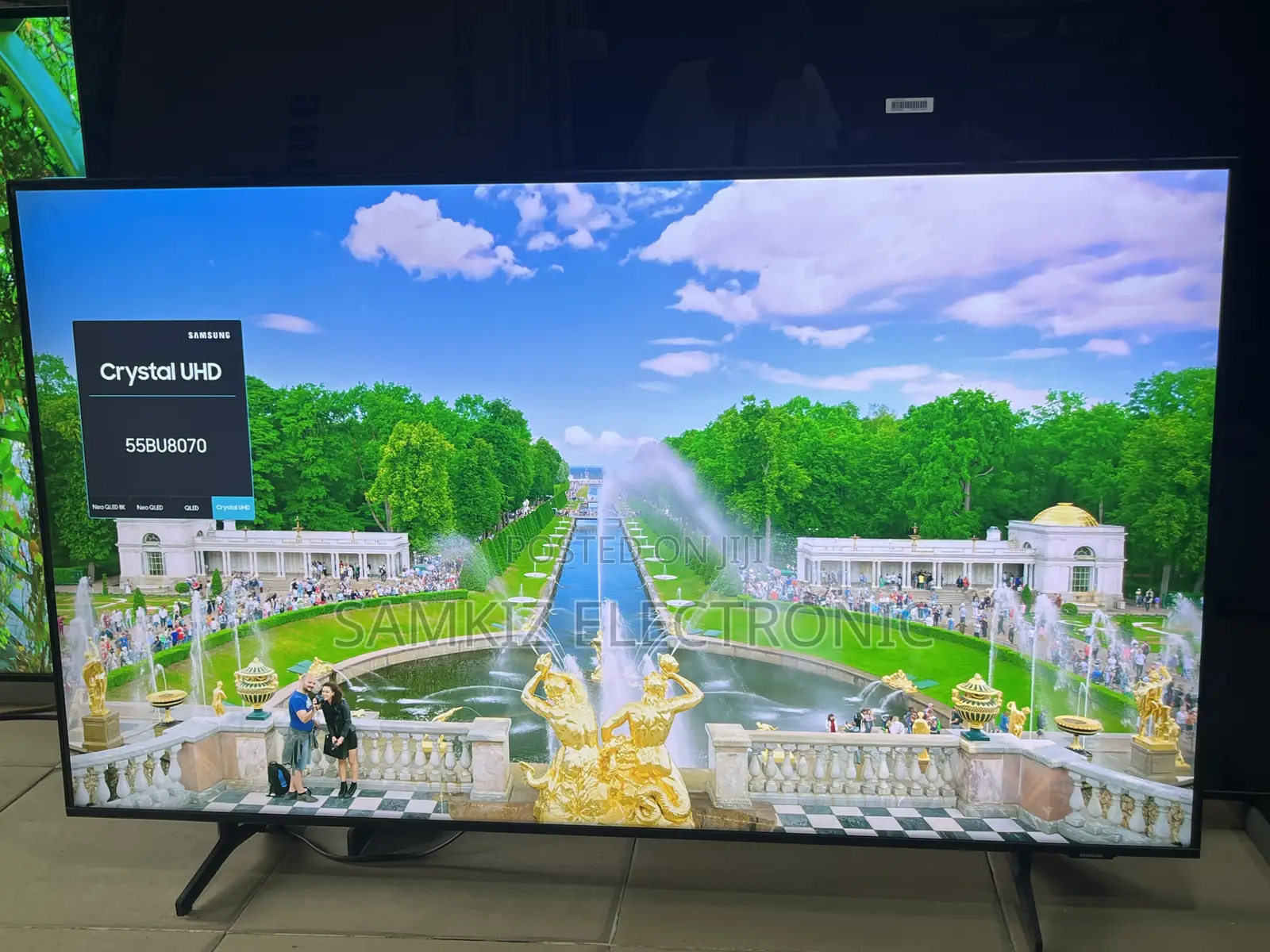 55 Inch Bu8070 Crystal Uhd HDR Smart Tv (2022) Model