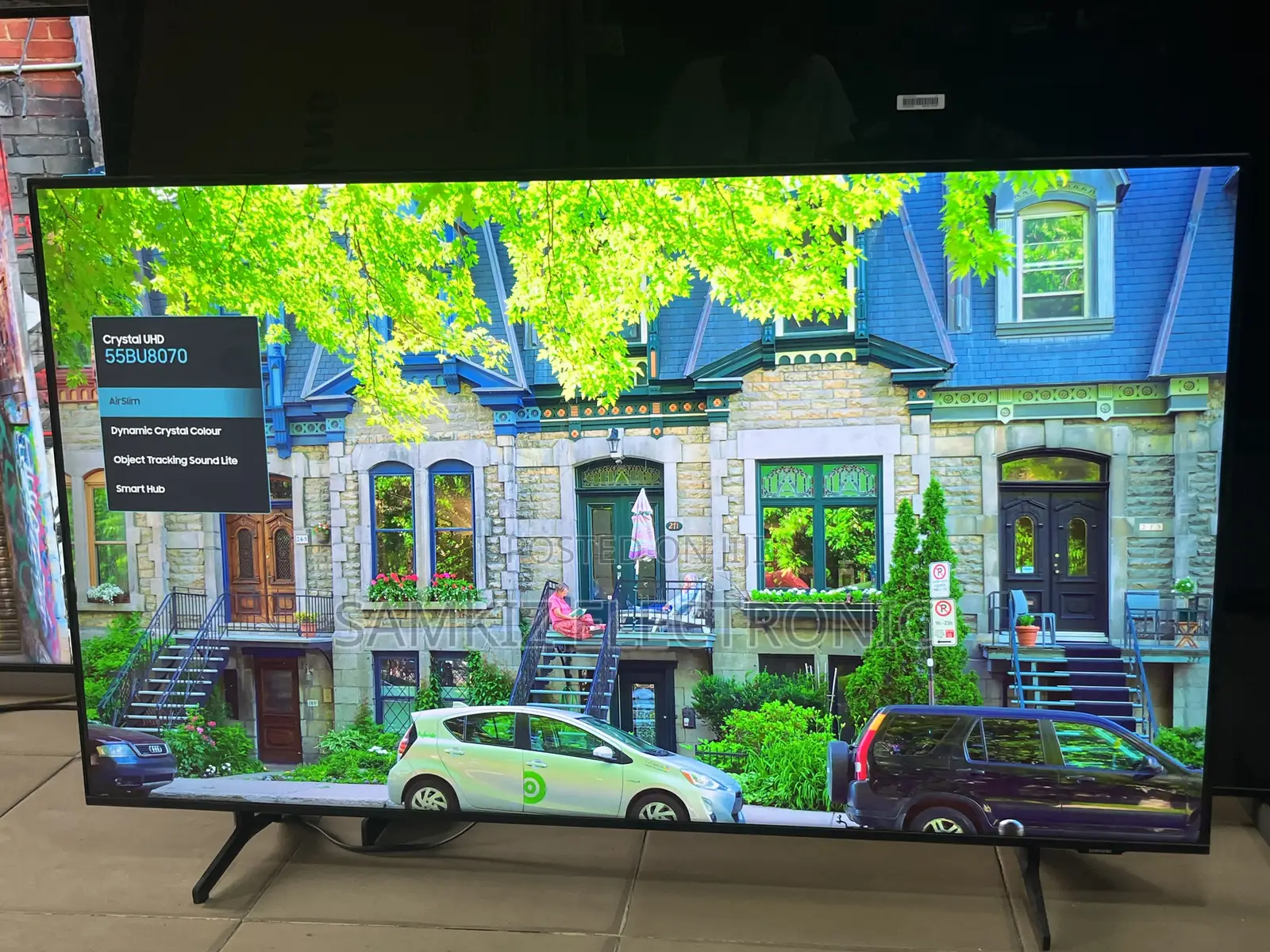 55 Inch Bu8070 Crystal Uhd HDR Smart Tv (2022) Model