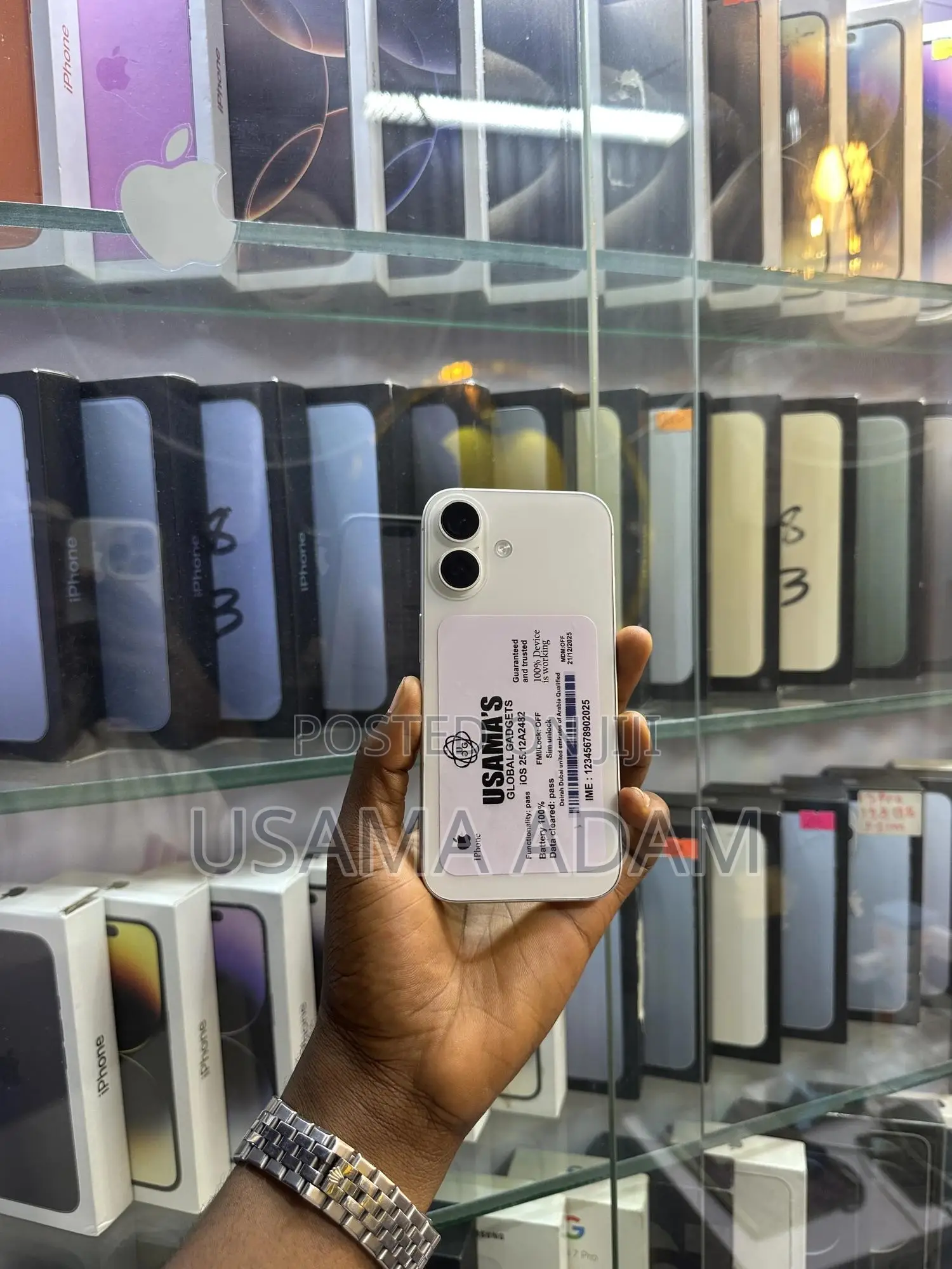 New Apple iPhone 16 128 GB White
