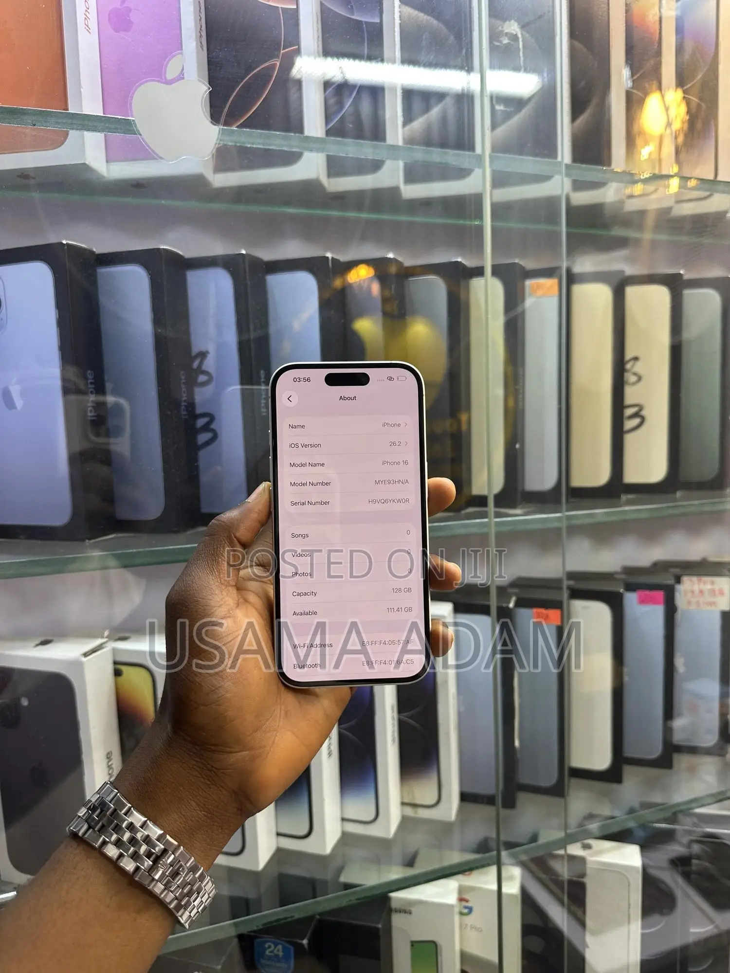 New Apple iPhone 16 128 GB White
