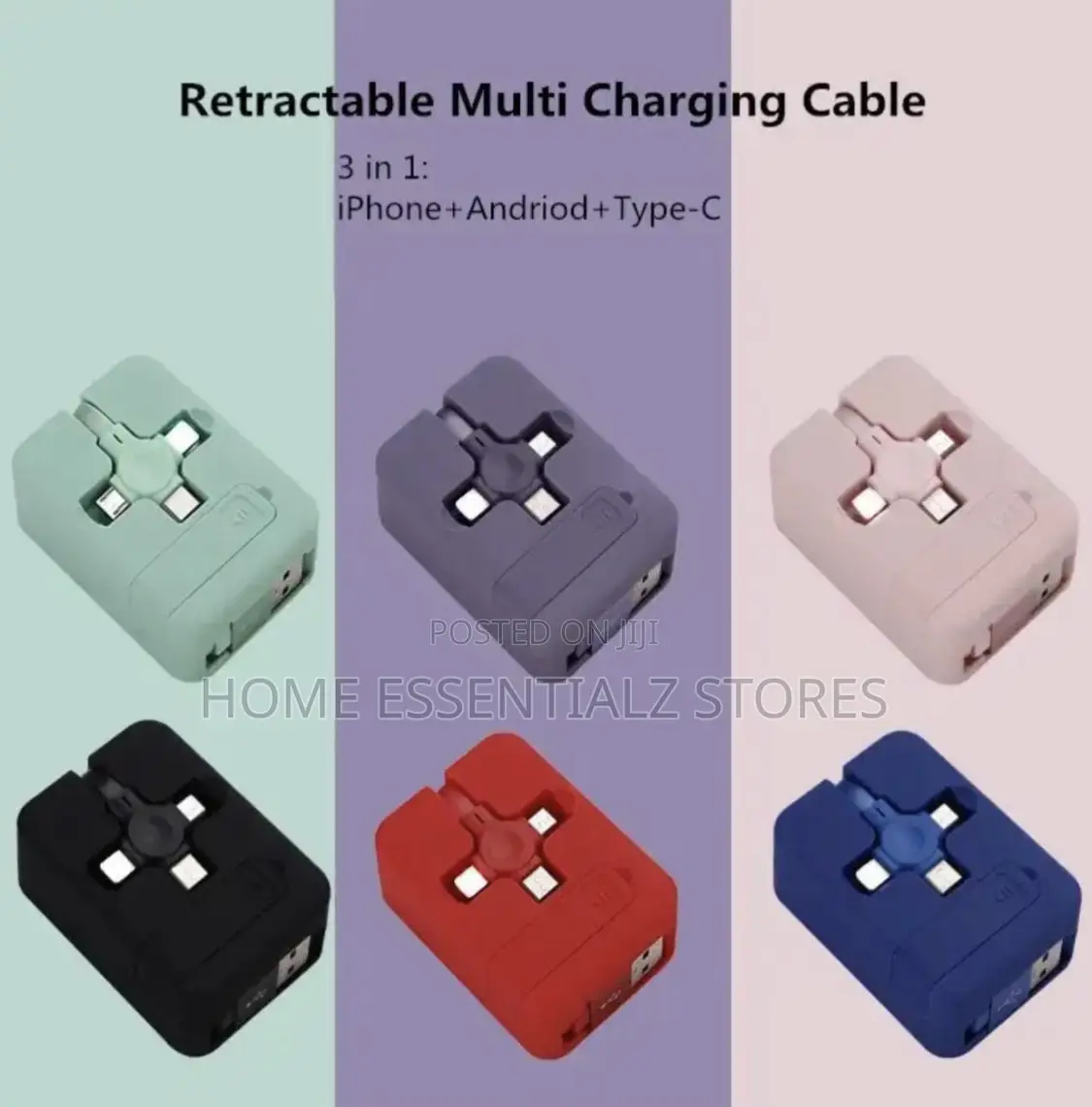 2 Pieces Multifunctional Fast Phone Charger Set - iPhone Charger