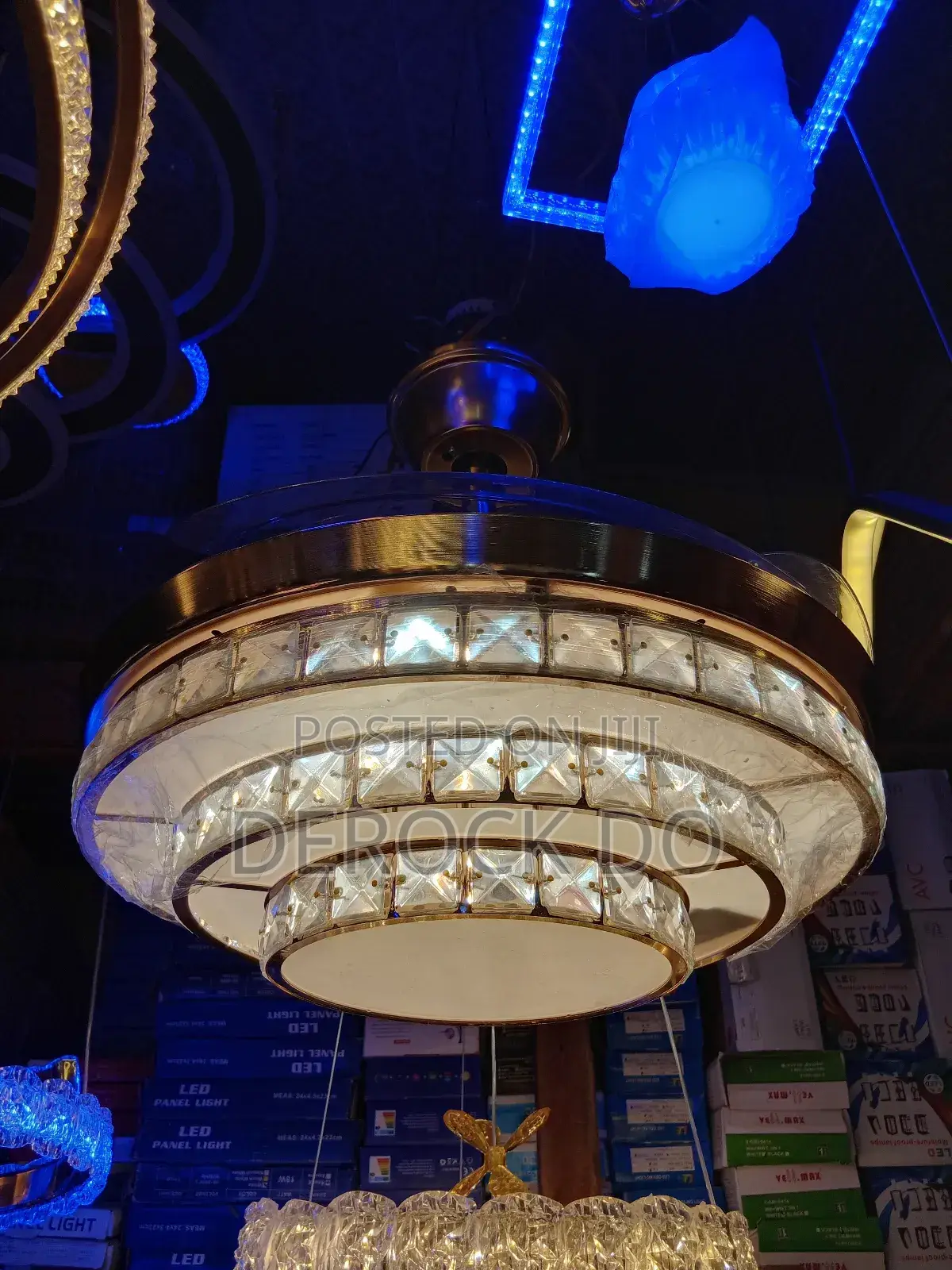 Led Chandelier for Luxury Interior Decoration