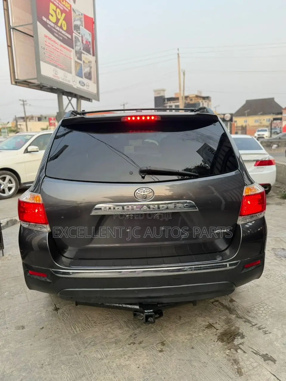 Toyota Highlander Limited 2012 Gray