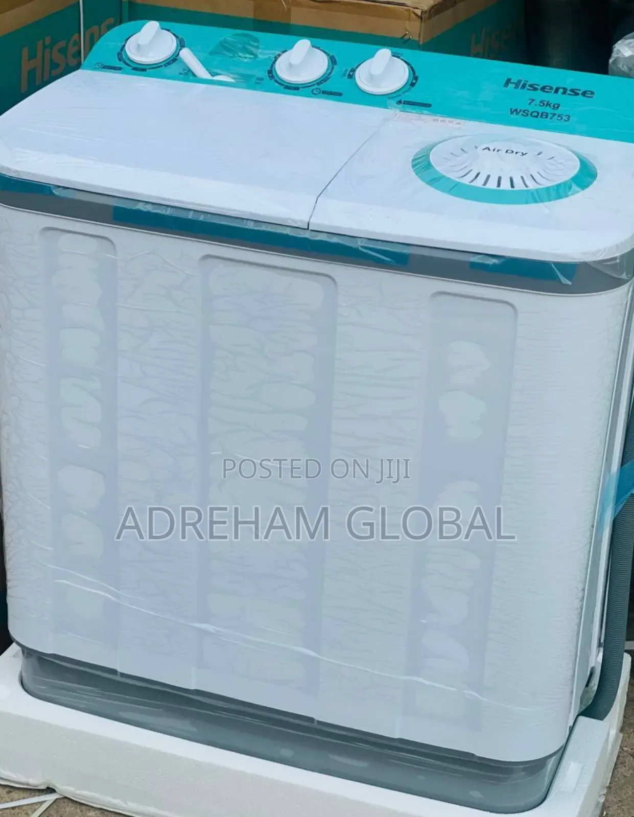 Hisense 7.5kg Washing Machine Wash and Spin