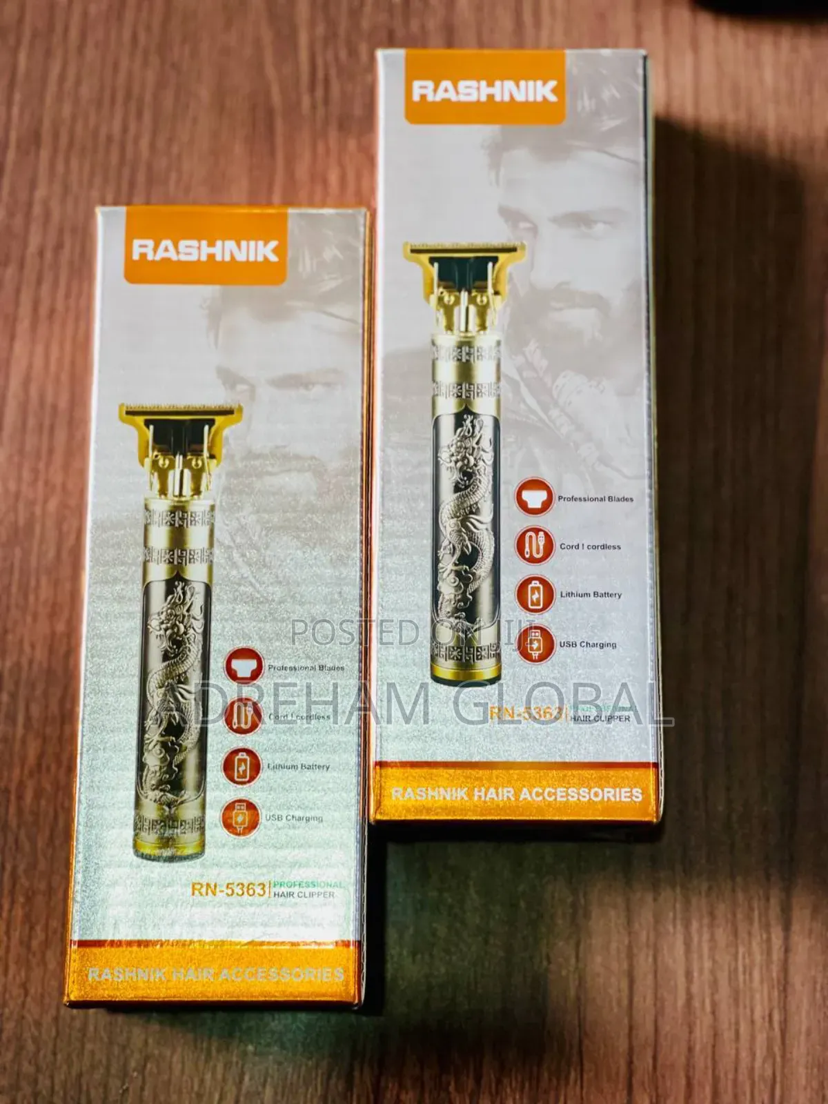 Rashnik Hair Clipper/Beards Trimmer, Rn 5363