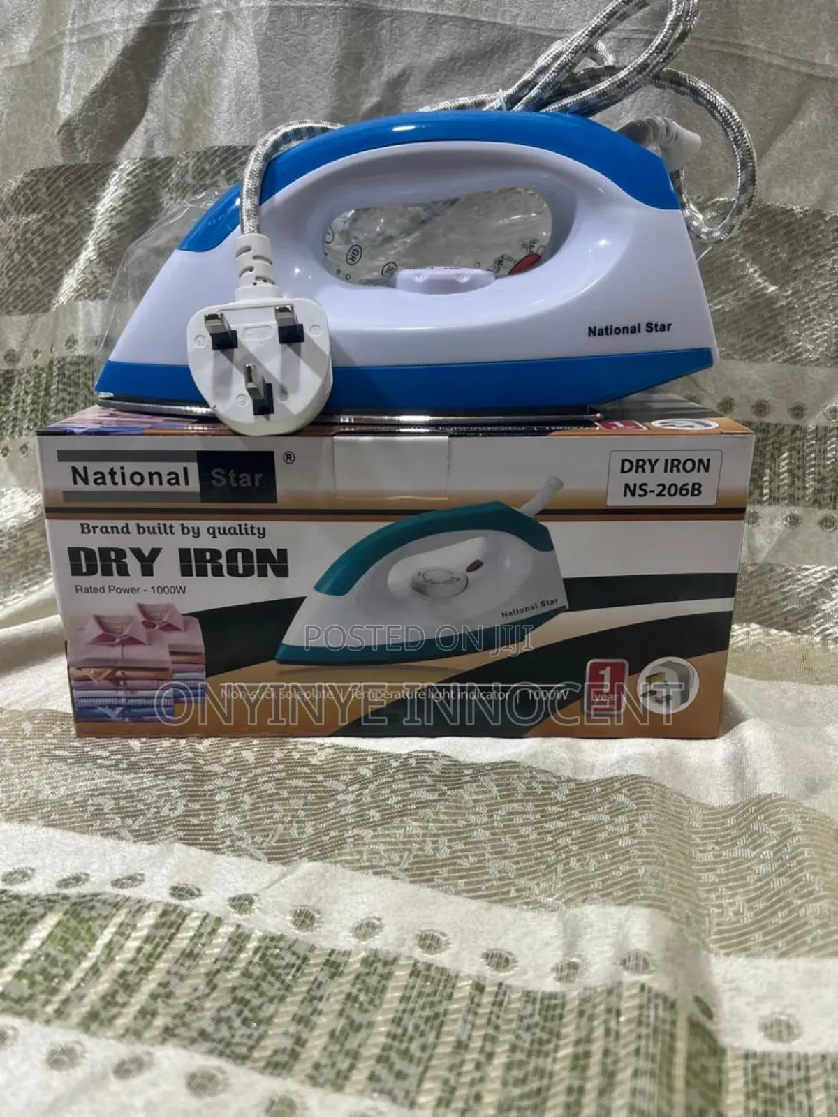 Silver Crest 1000w Dry Iron - Model SCD-208