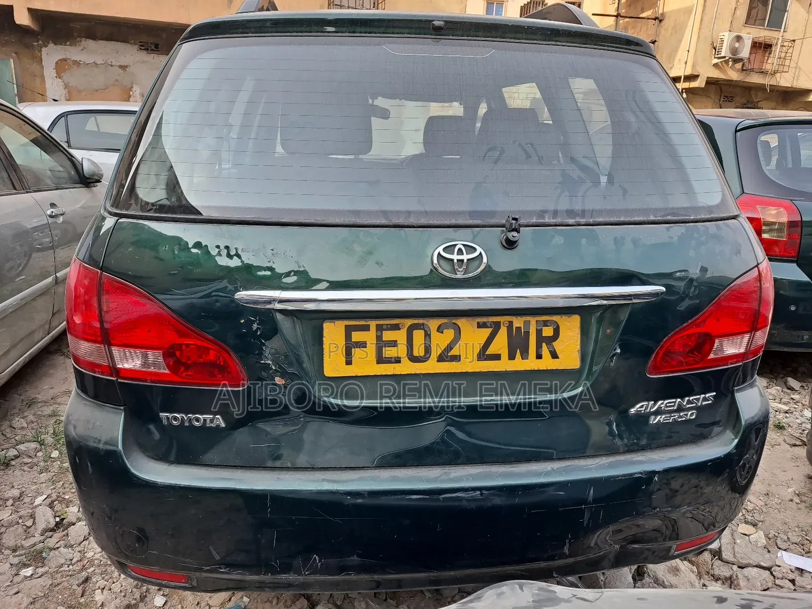 Toyota Avensis Verso 2.0 Petrol 2003 Green