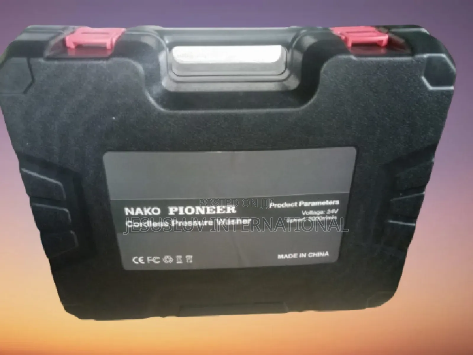 Powerful Pressure Washer 24v Battery With 6-in-1 Nozzle, for Car Wash