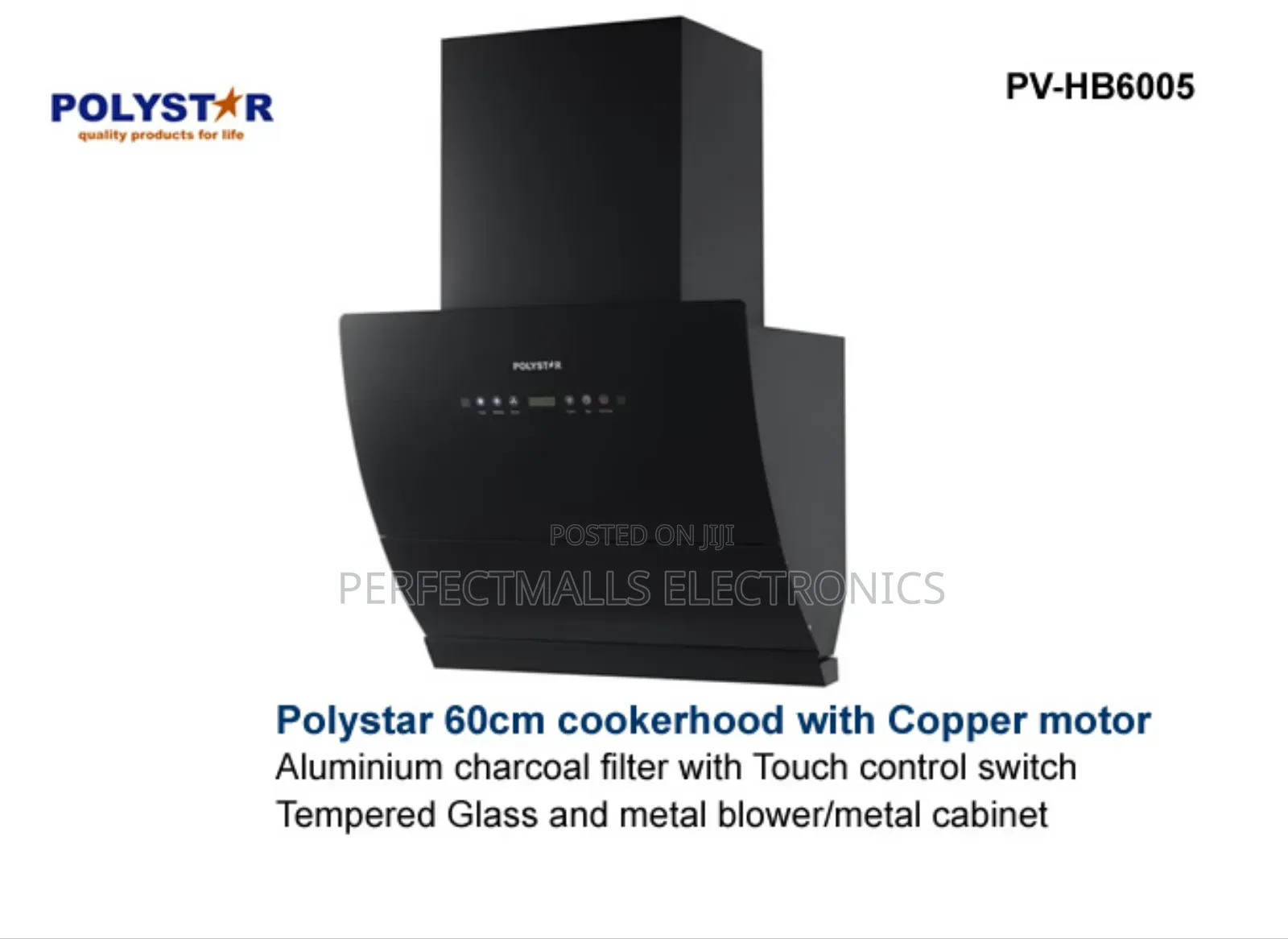 Polystar 60cm Range Hood – Pv-Hb6005