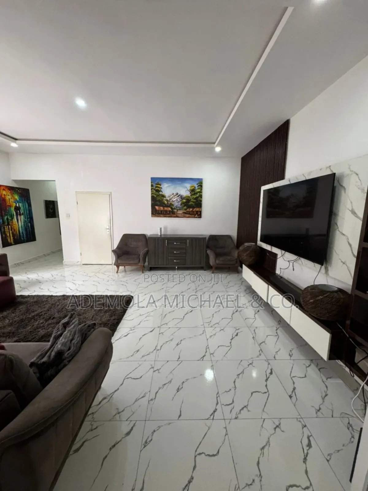Furnished 2bdrm Apartment in Guzape District E for rent