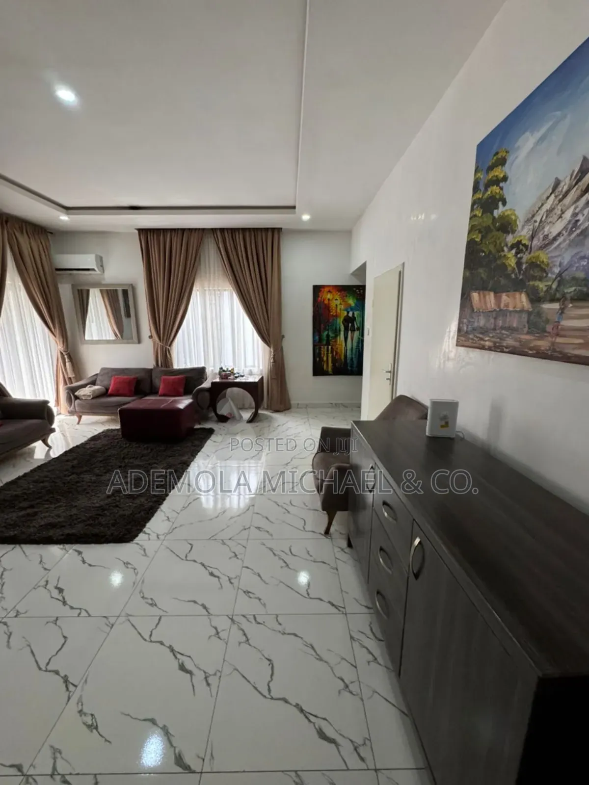 Furnished 2bdrm Apartment in Guzape District E for rent