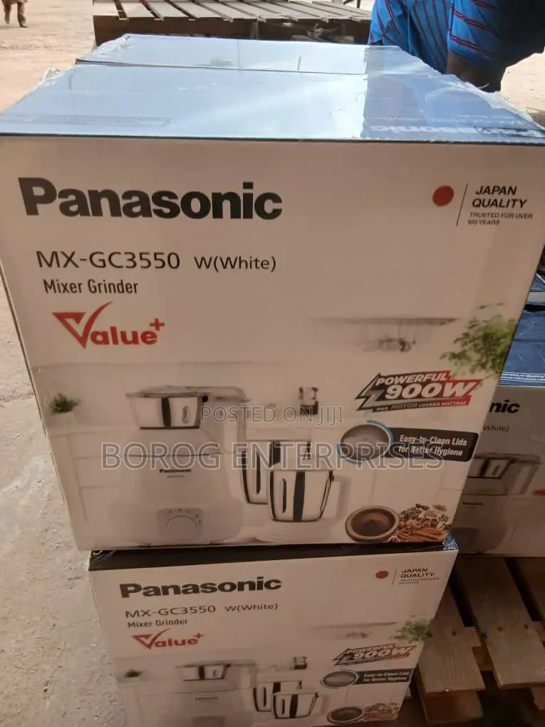 Panasonic Mixer Grinder With 3 Jars - Mx-Gc3550