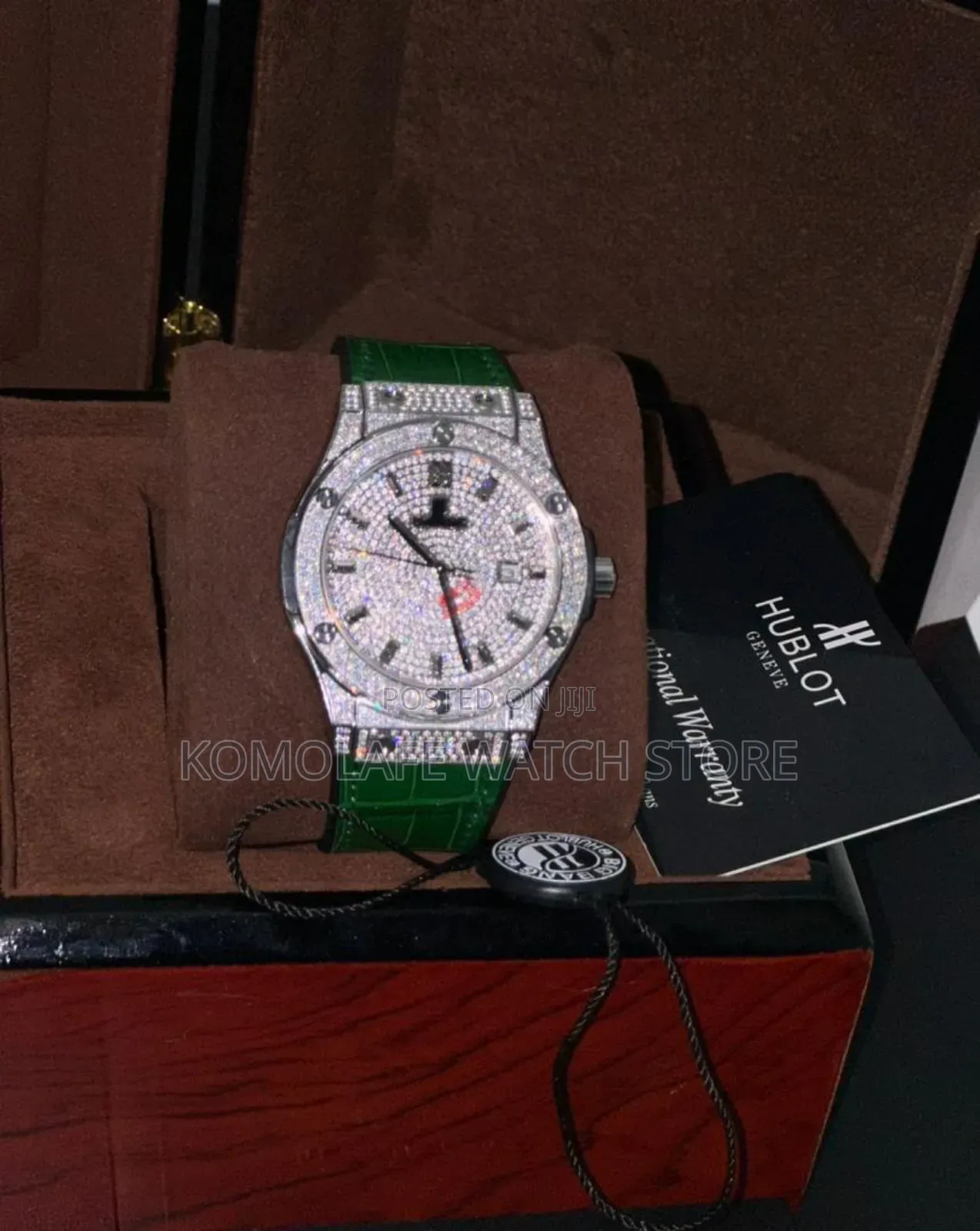 Lux Hublot Full Stone Automatic (Luxury)